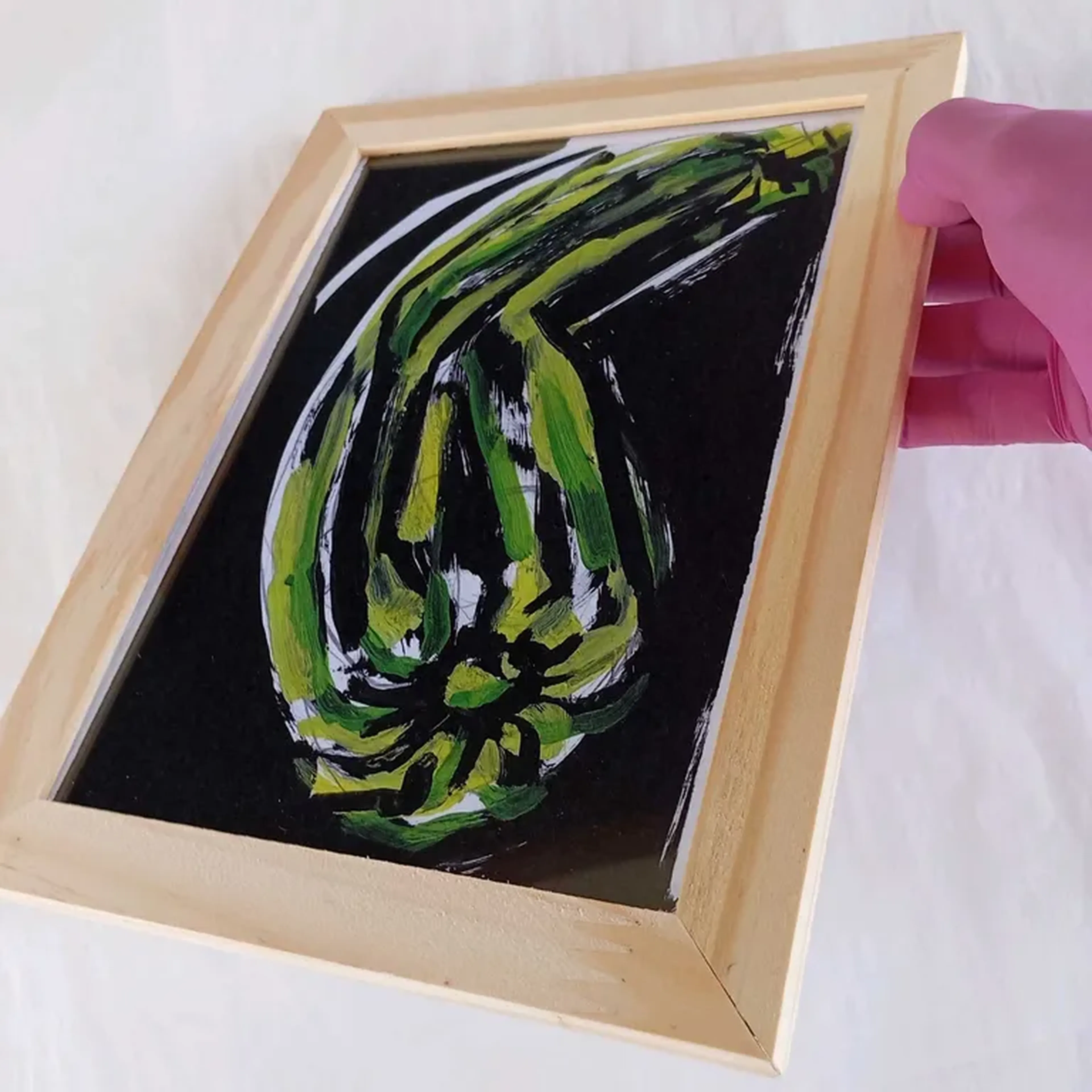 Para 5° C - Noblesse courgette - 15x21 cm moldura plana imagem