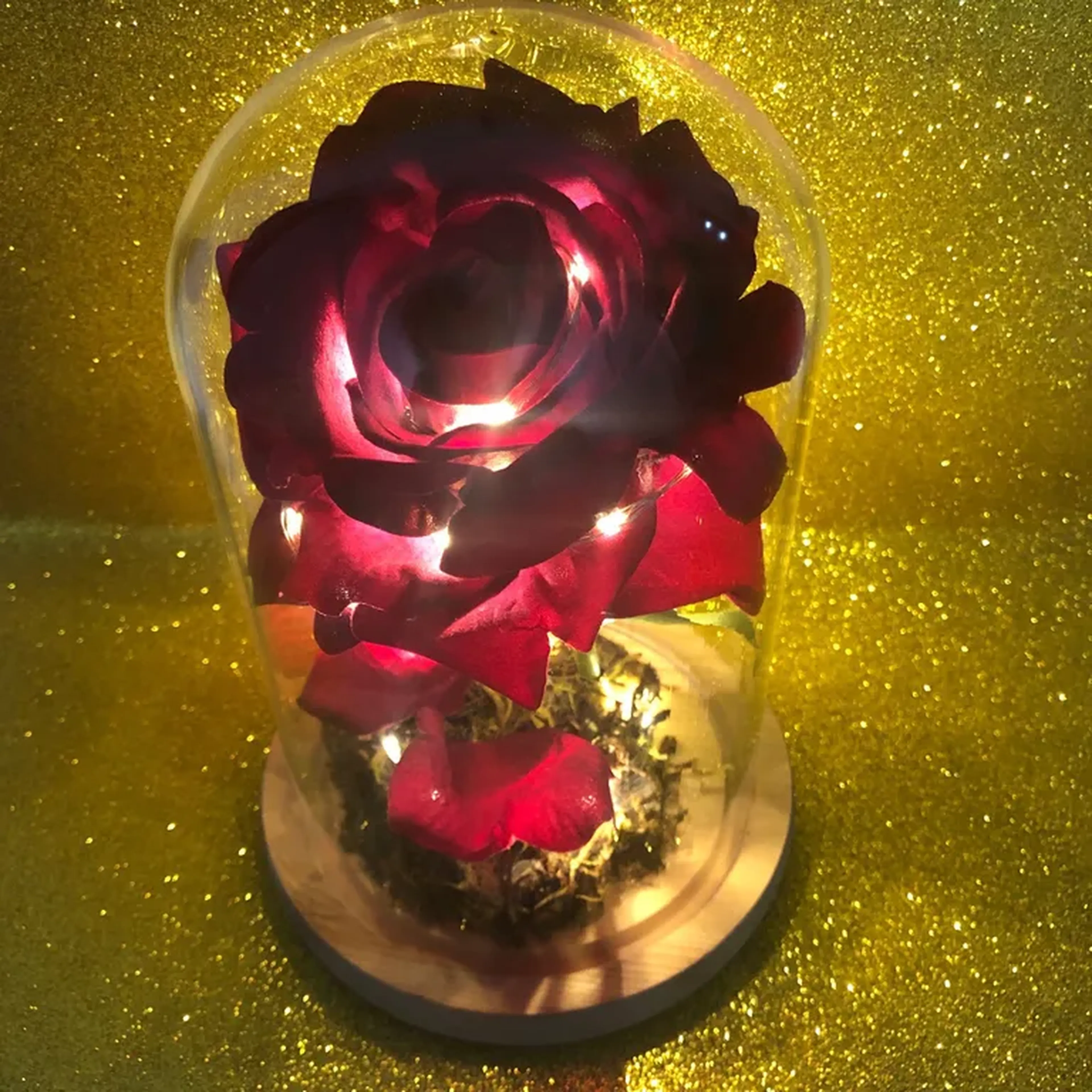 Cúpula Rosa Eterna - Bela e a Fera imagem