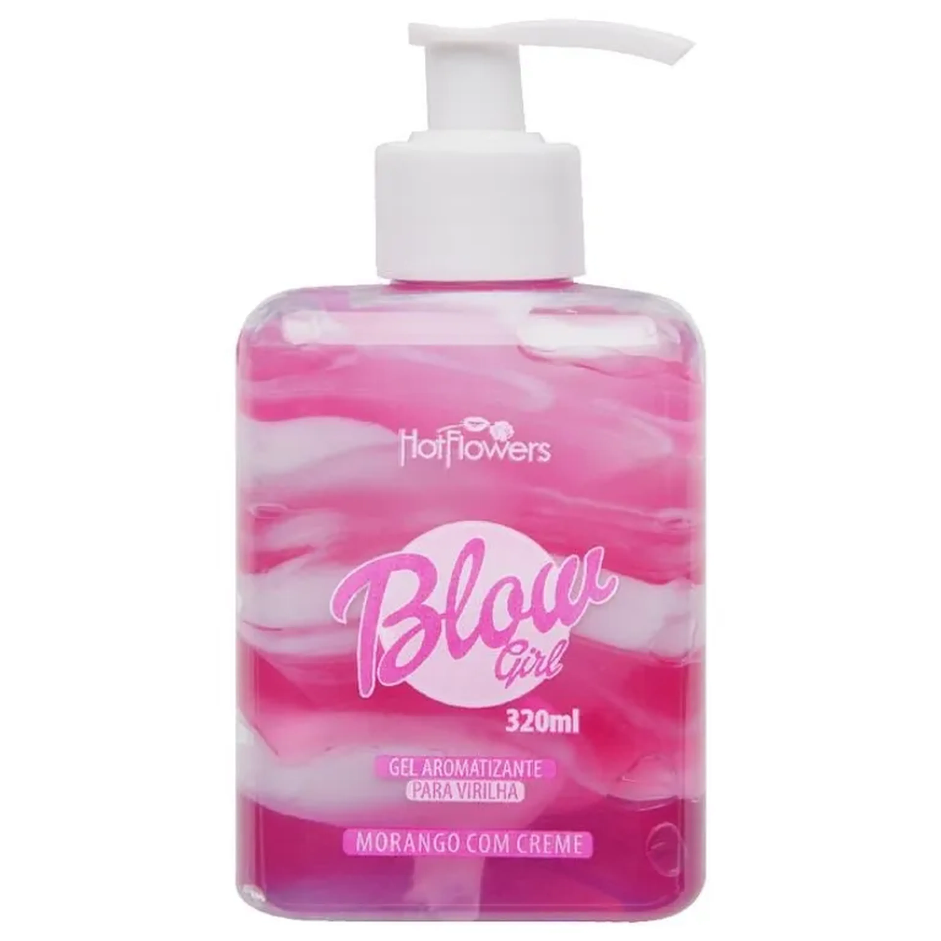 Blow Girl Gel Sexo Oral 320Ml Hot Flowers imagem