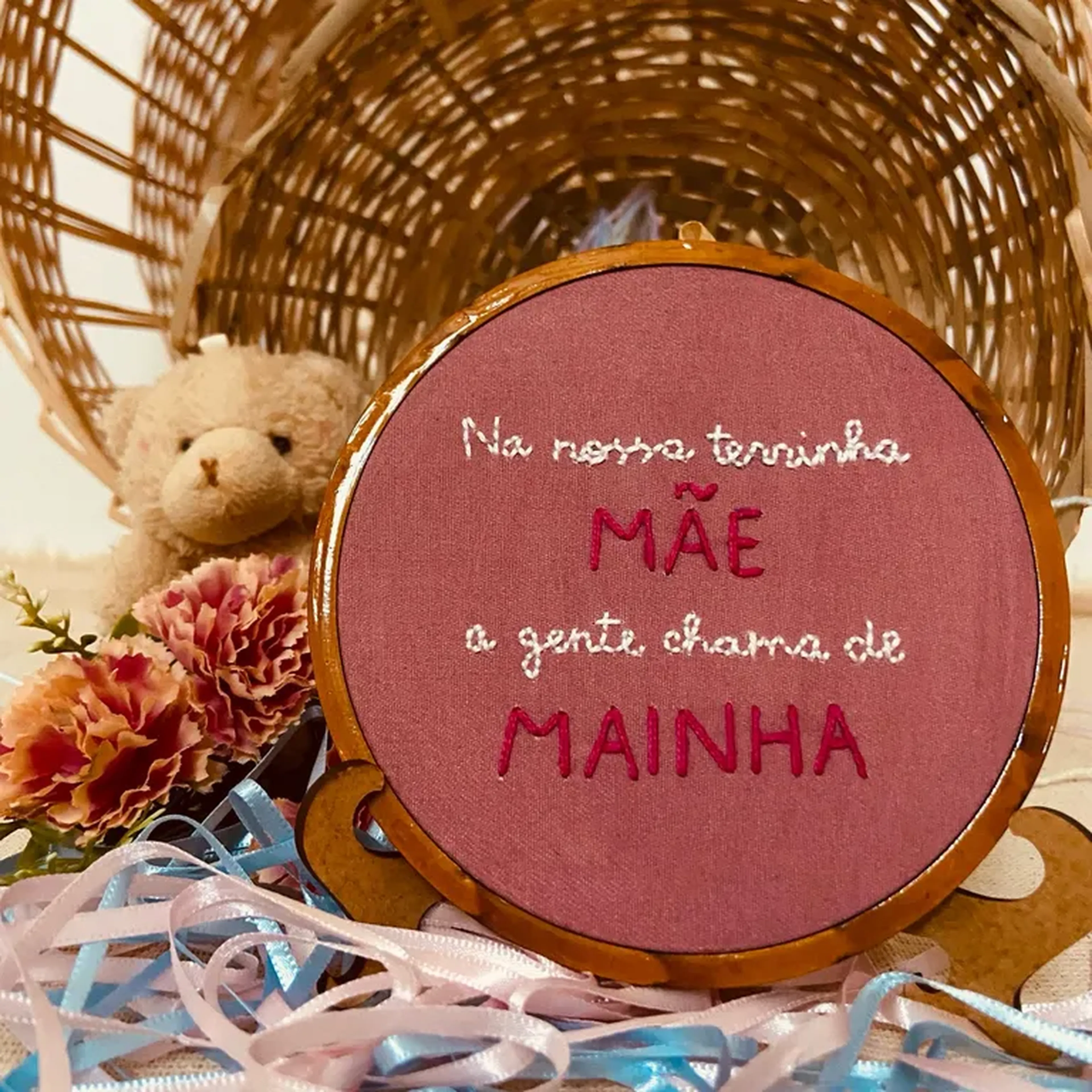 quadro 12cm- Mãe Mainha imagem