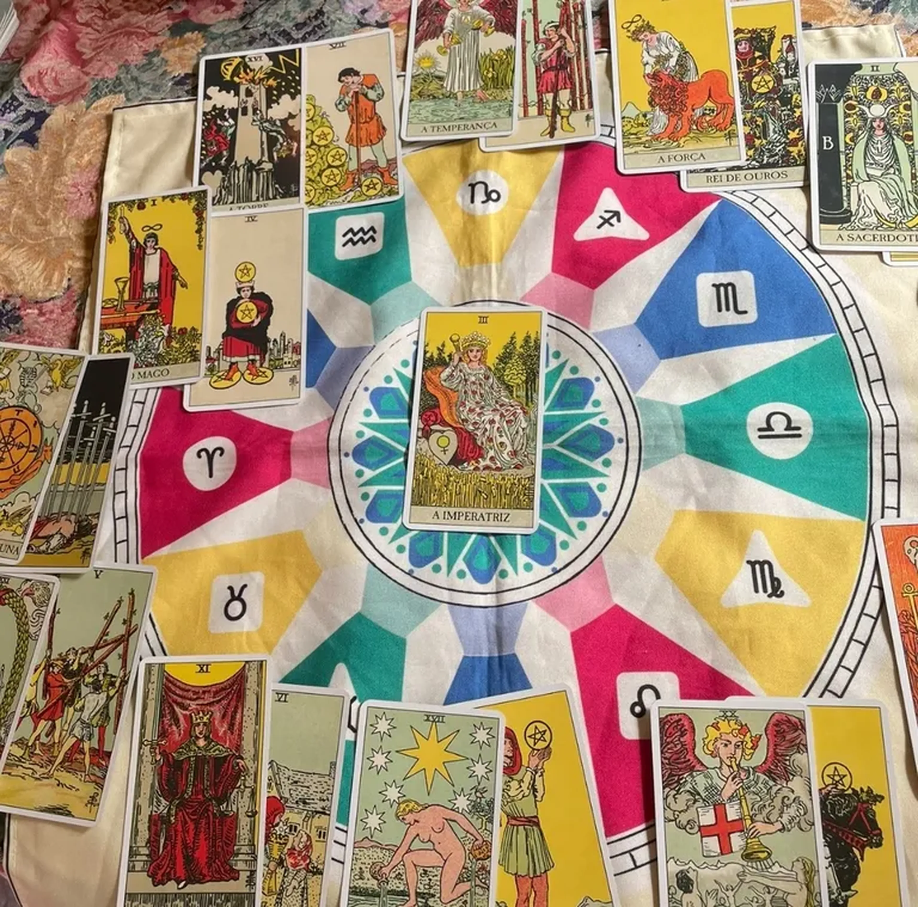 Espiral astrológica imagem