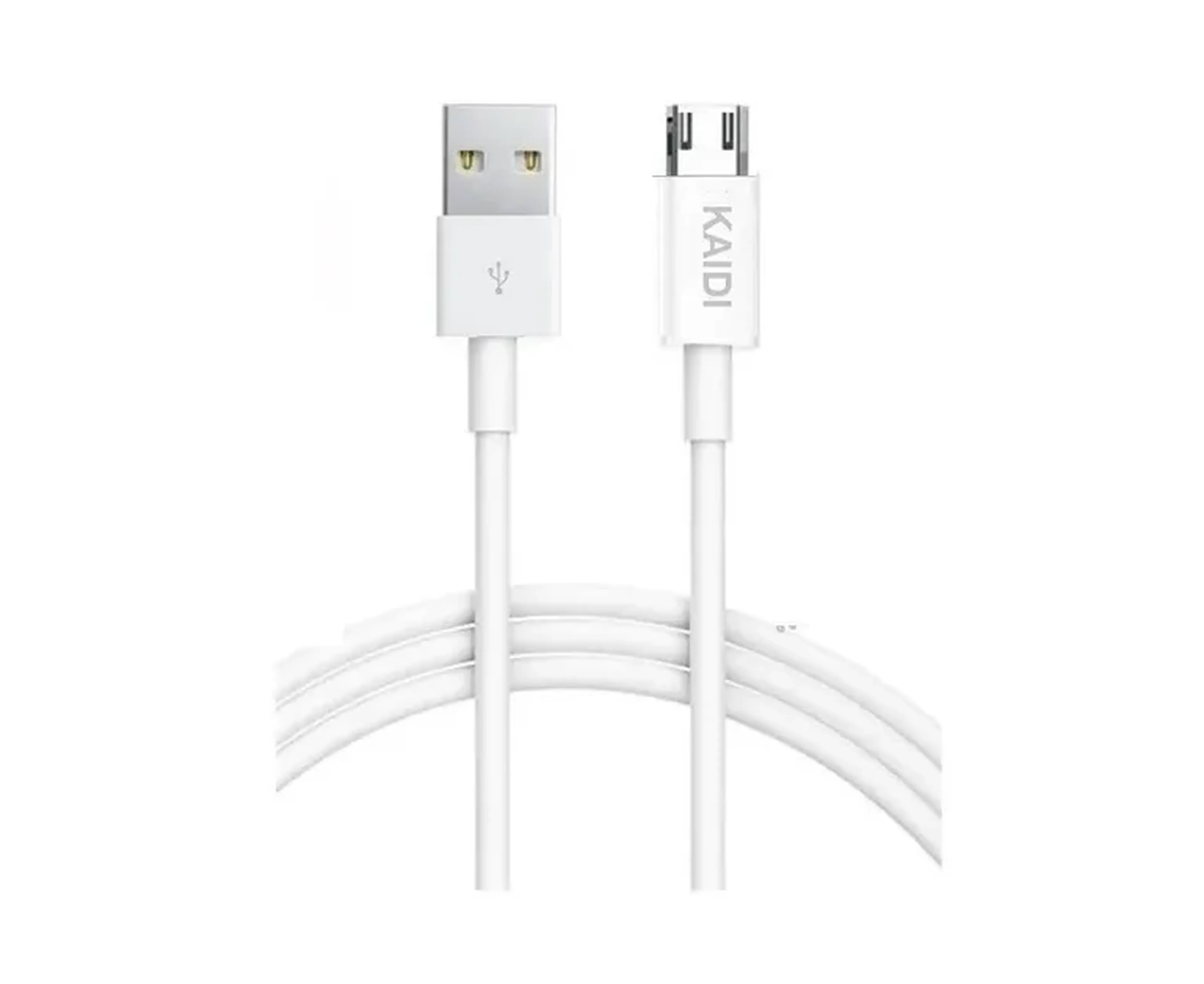 Cabo de Dados USB + Micro USB (V8) 3A 1M KD-21M - Kaidi imagem