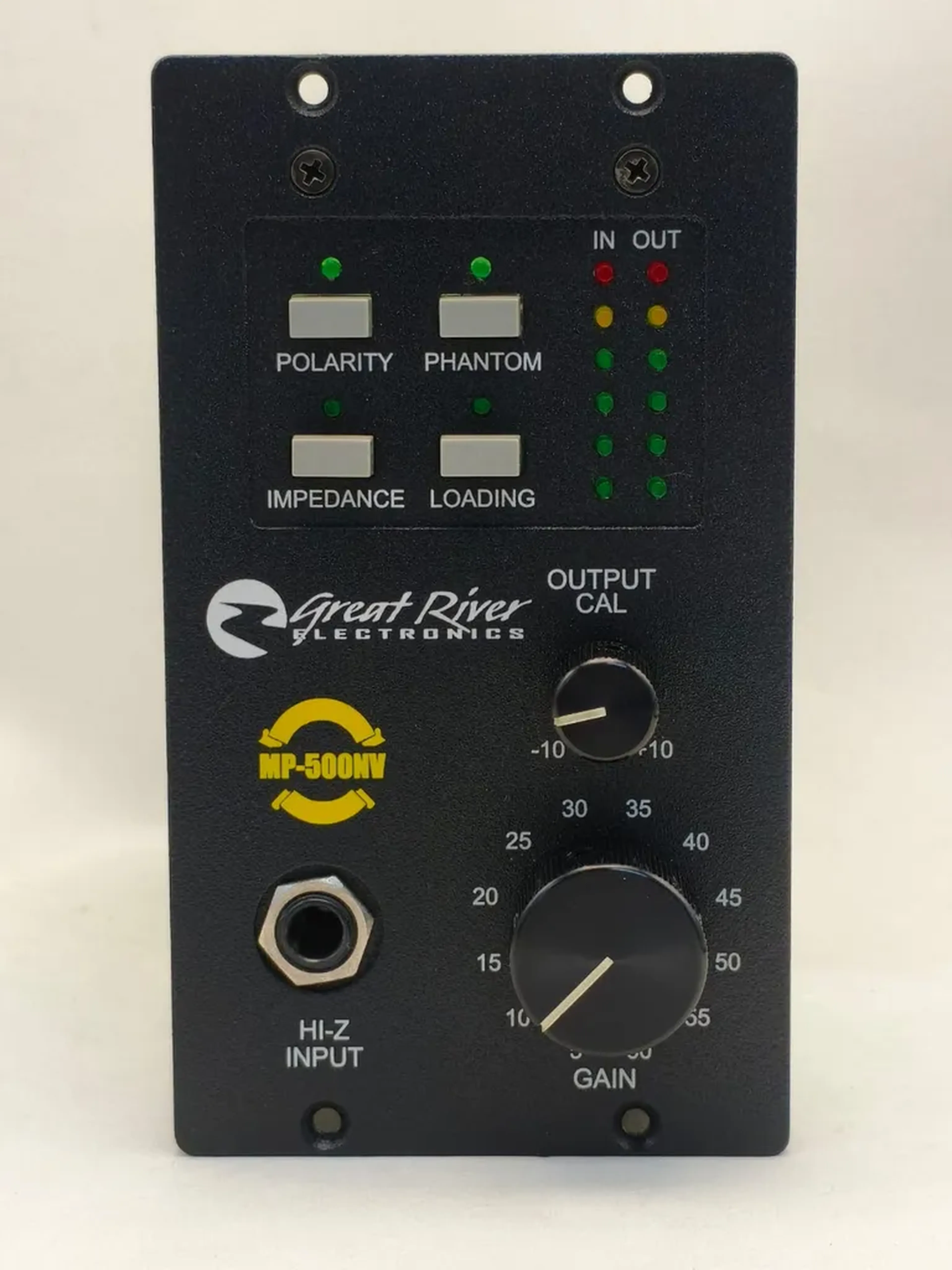 Pré-amplificador de Canal Único (Série 500) Great River MP-500NV imagem