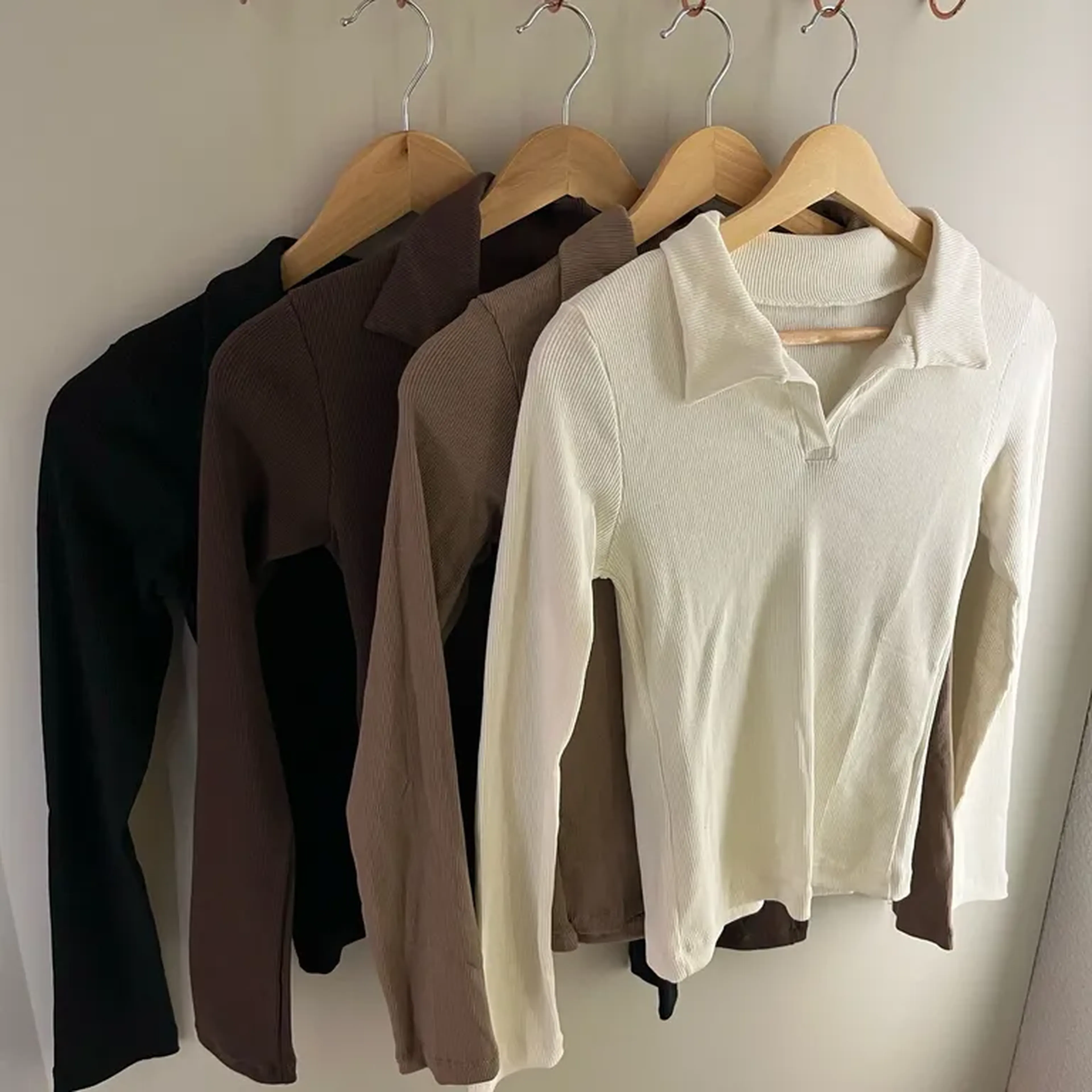 Blusa polo manga longa imagem
