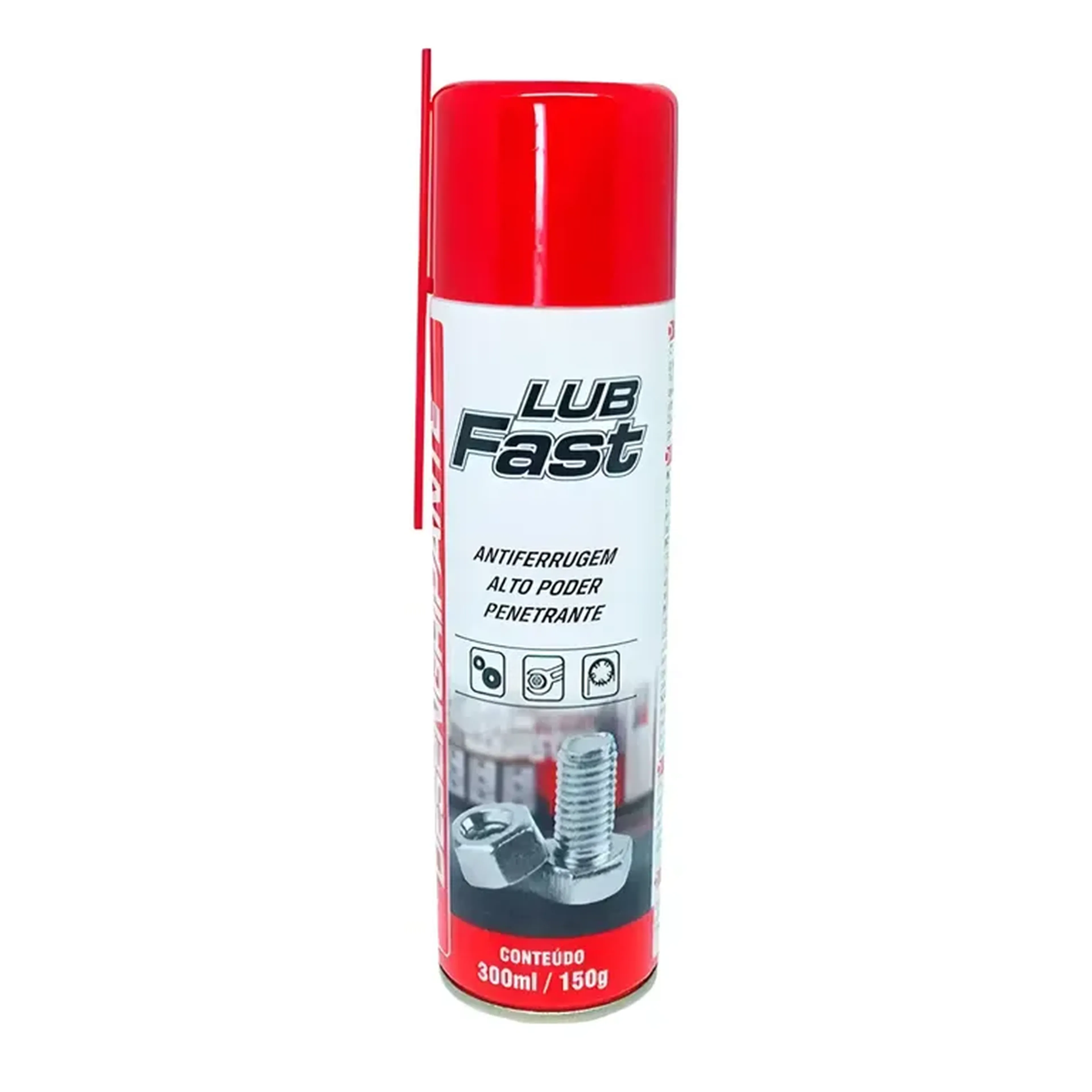 Desengripante Antiferrugem Lub Fast Spray 300ml 150g 02K imagem