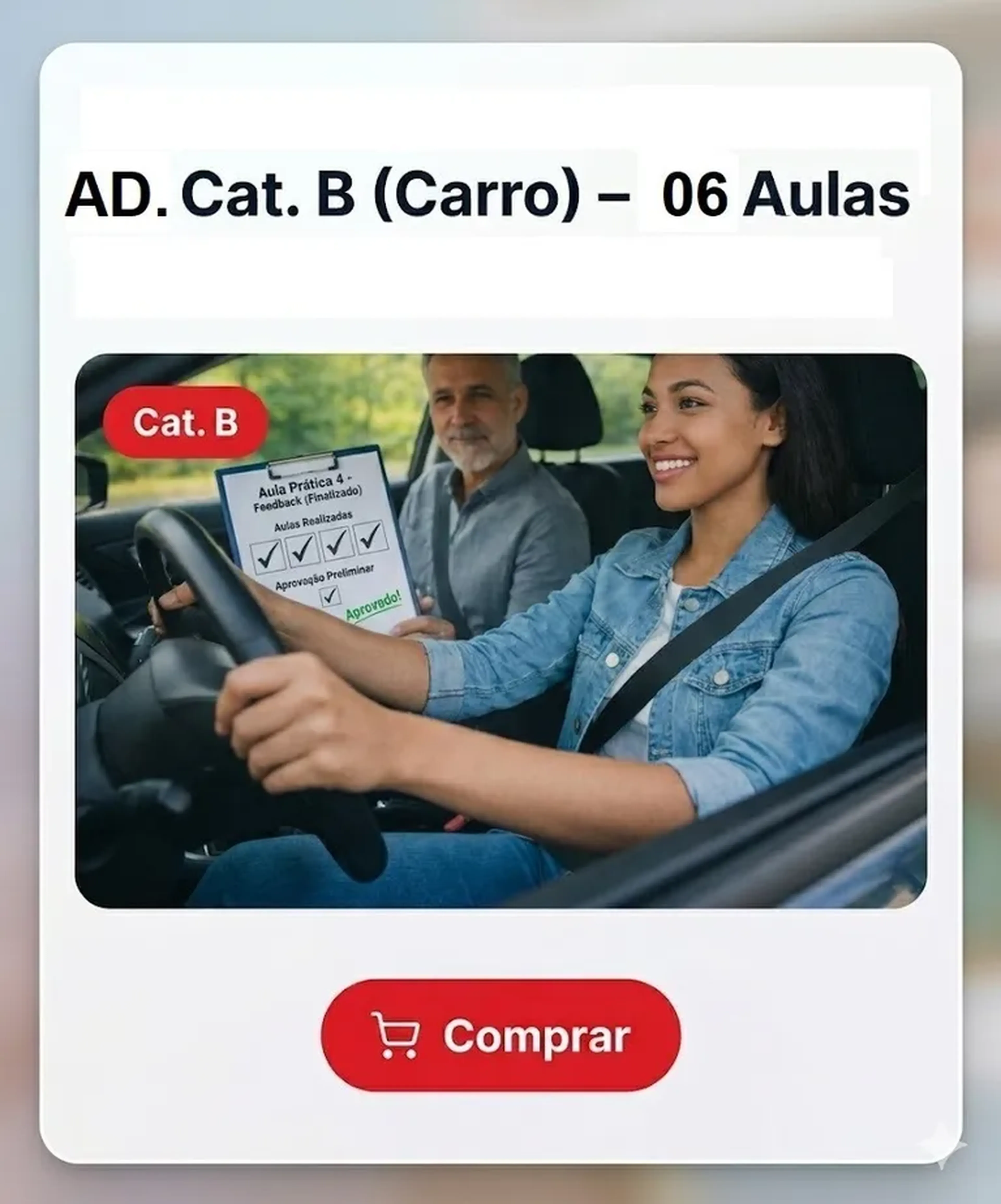 ADIÇÃO DE CATEGORIA - CARRO - COM 06 Aulas! imagem