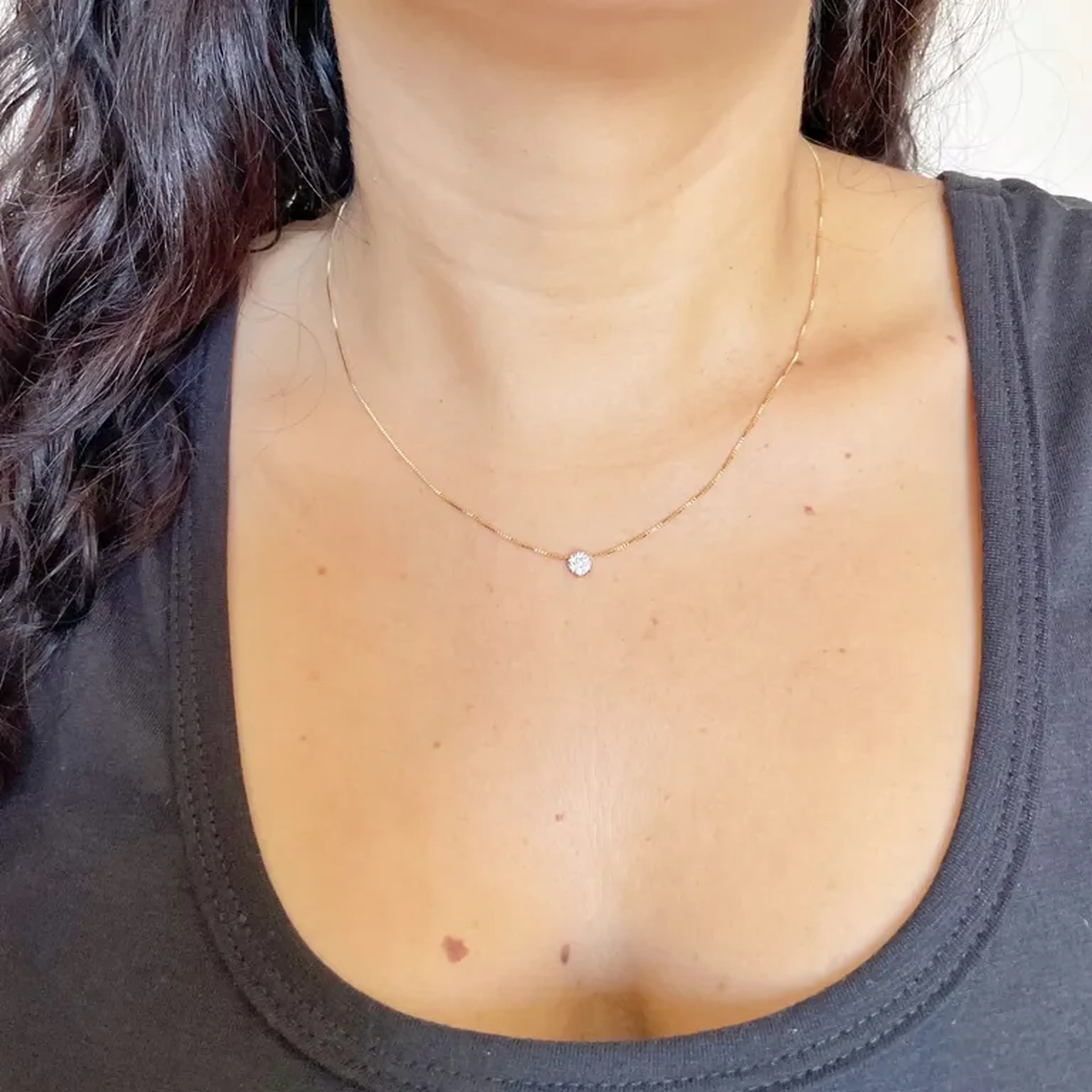 Colar veneziano ponto de luz imagem
