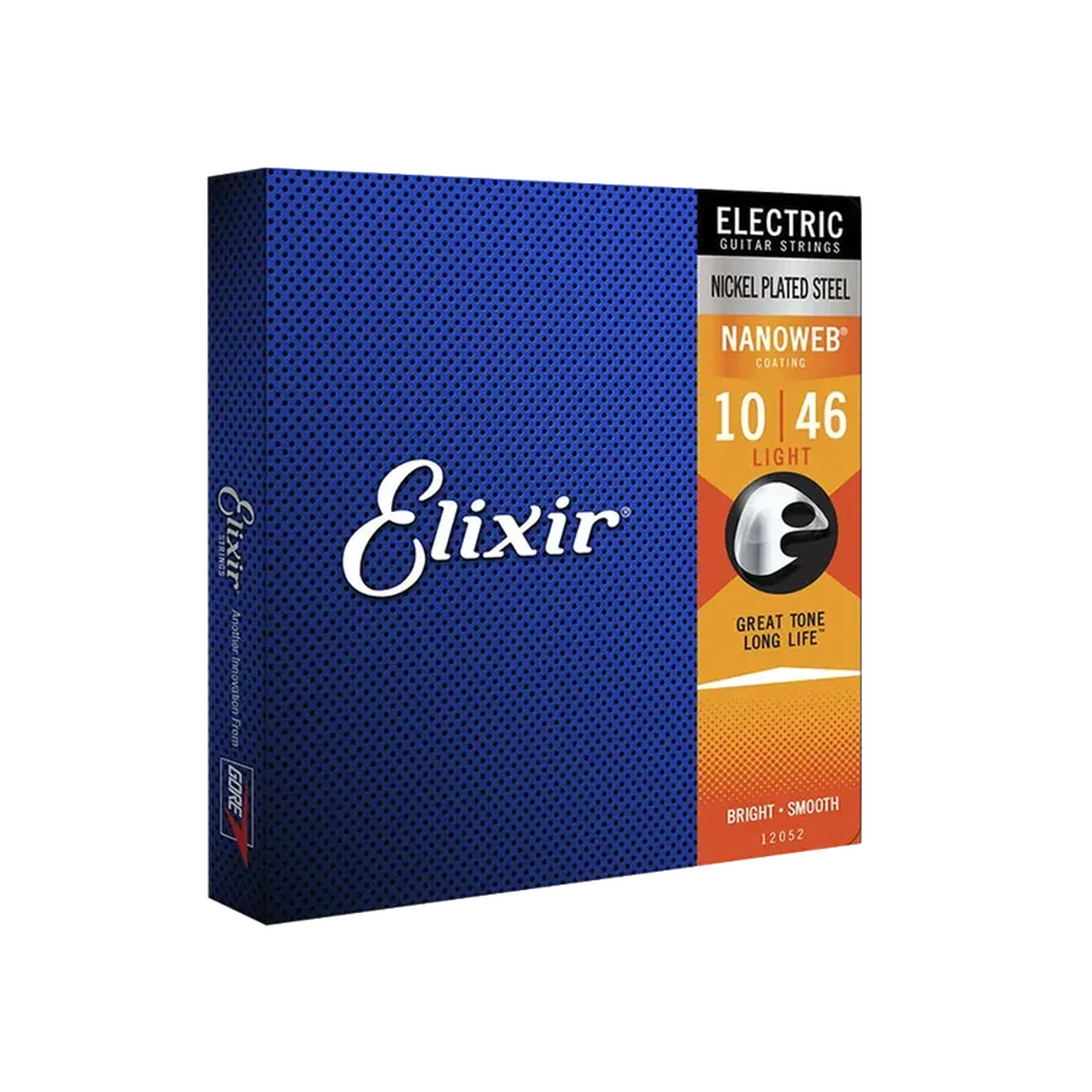 Encordoamento Elixir Nanoweb 010 Light para Guitarra imagem