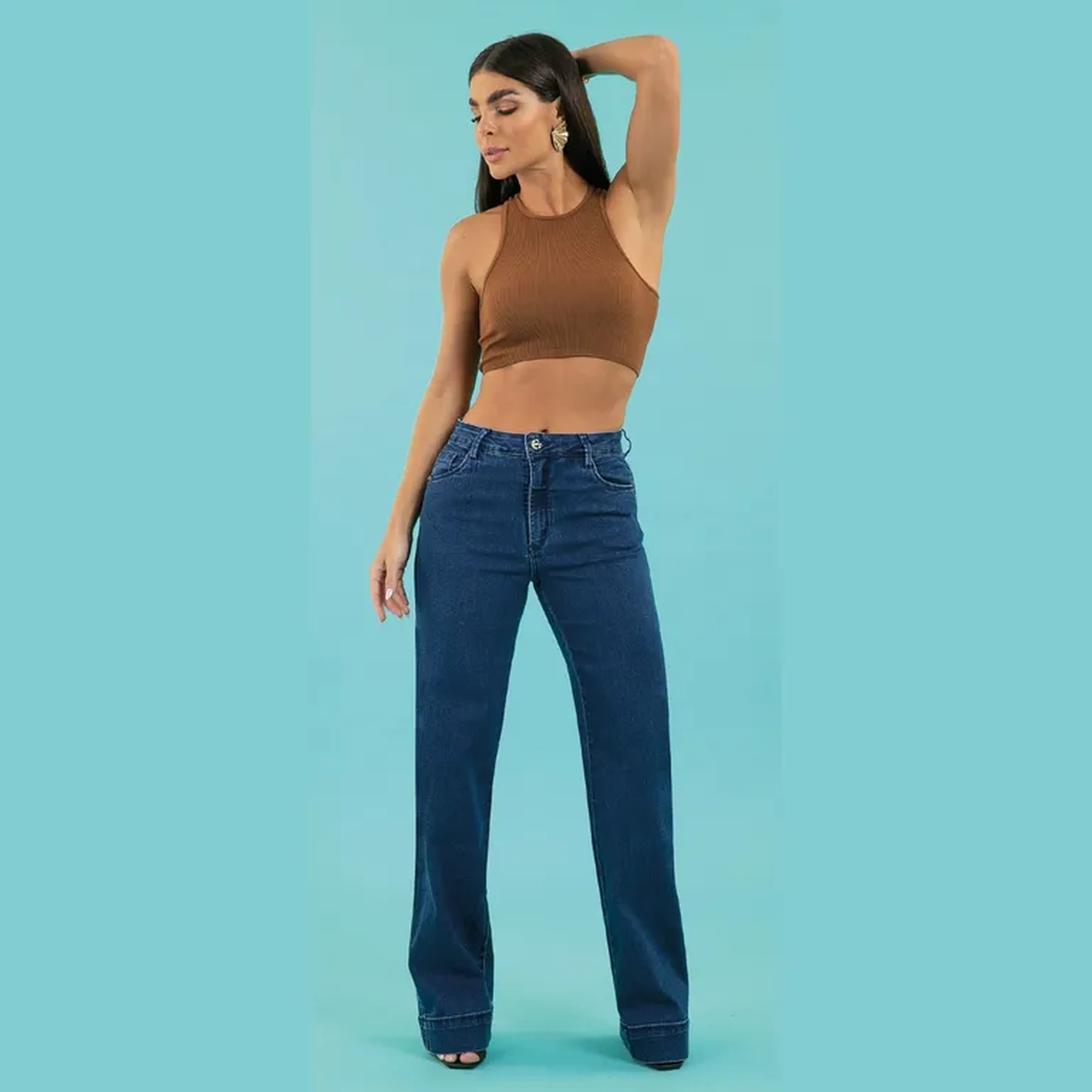 3395 I CALÇA WIDE LOOSE imagem