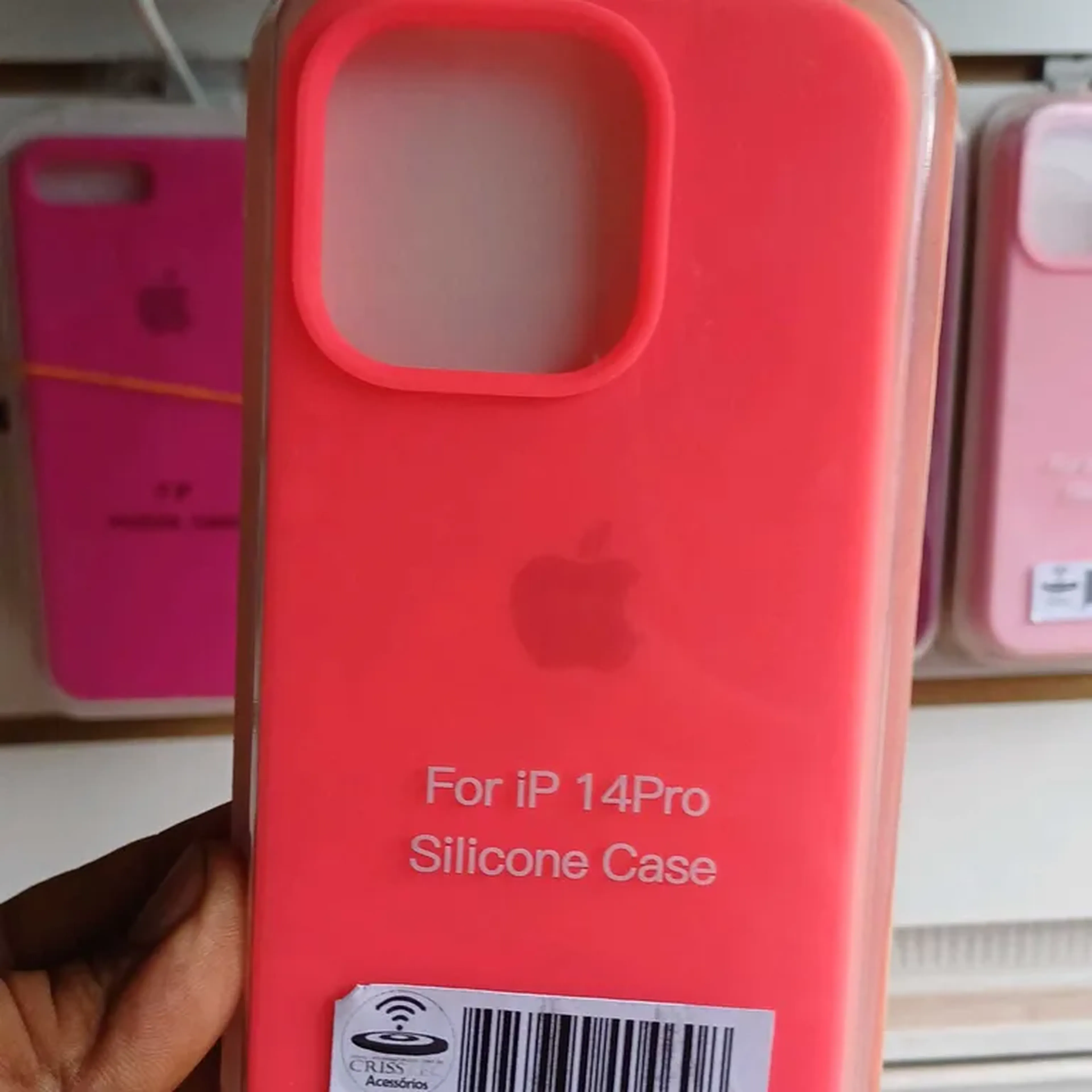 Capinha Para Iphone 14 Pro, Silicone Case imagem