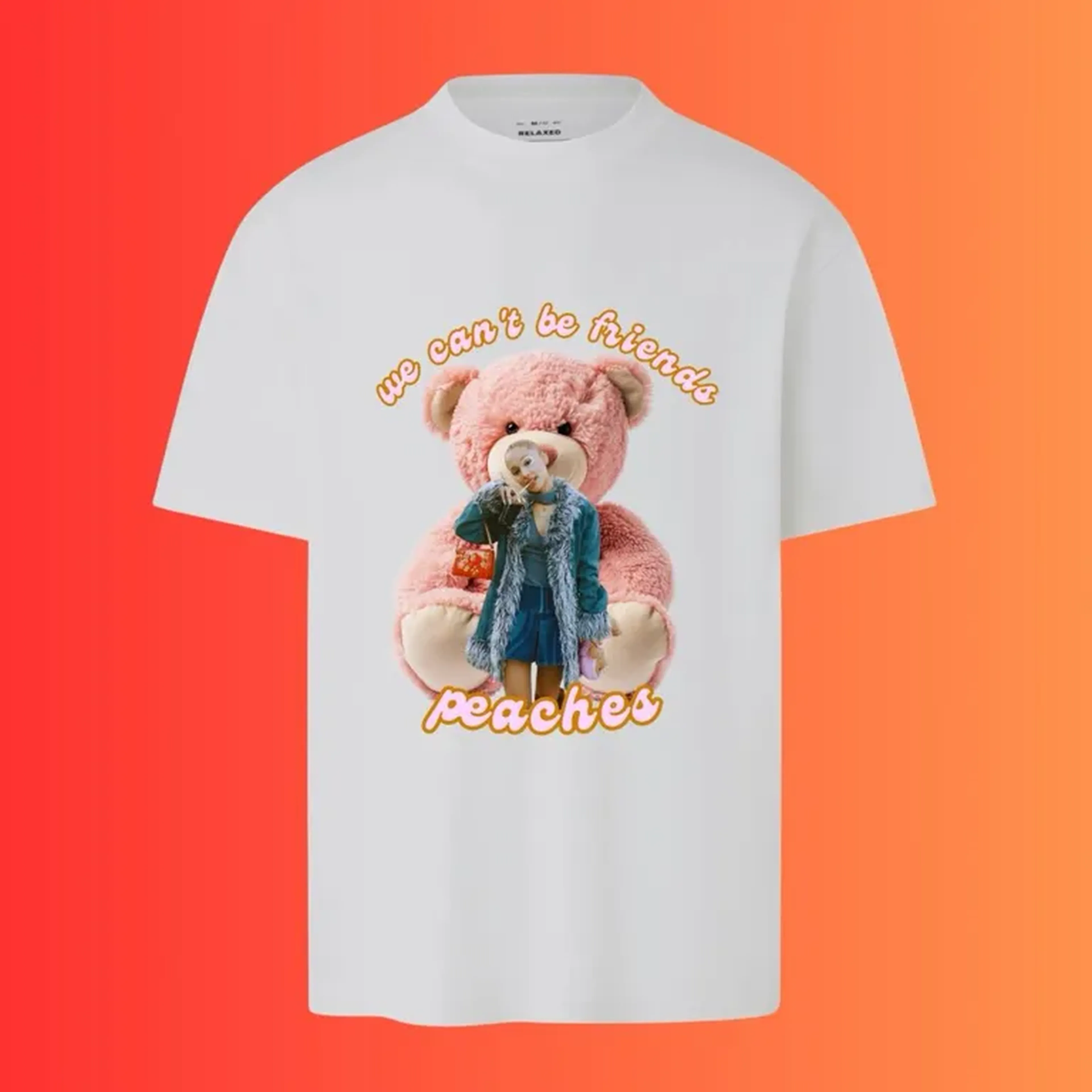 Camiseta branca Ariana Grande imagem