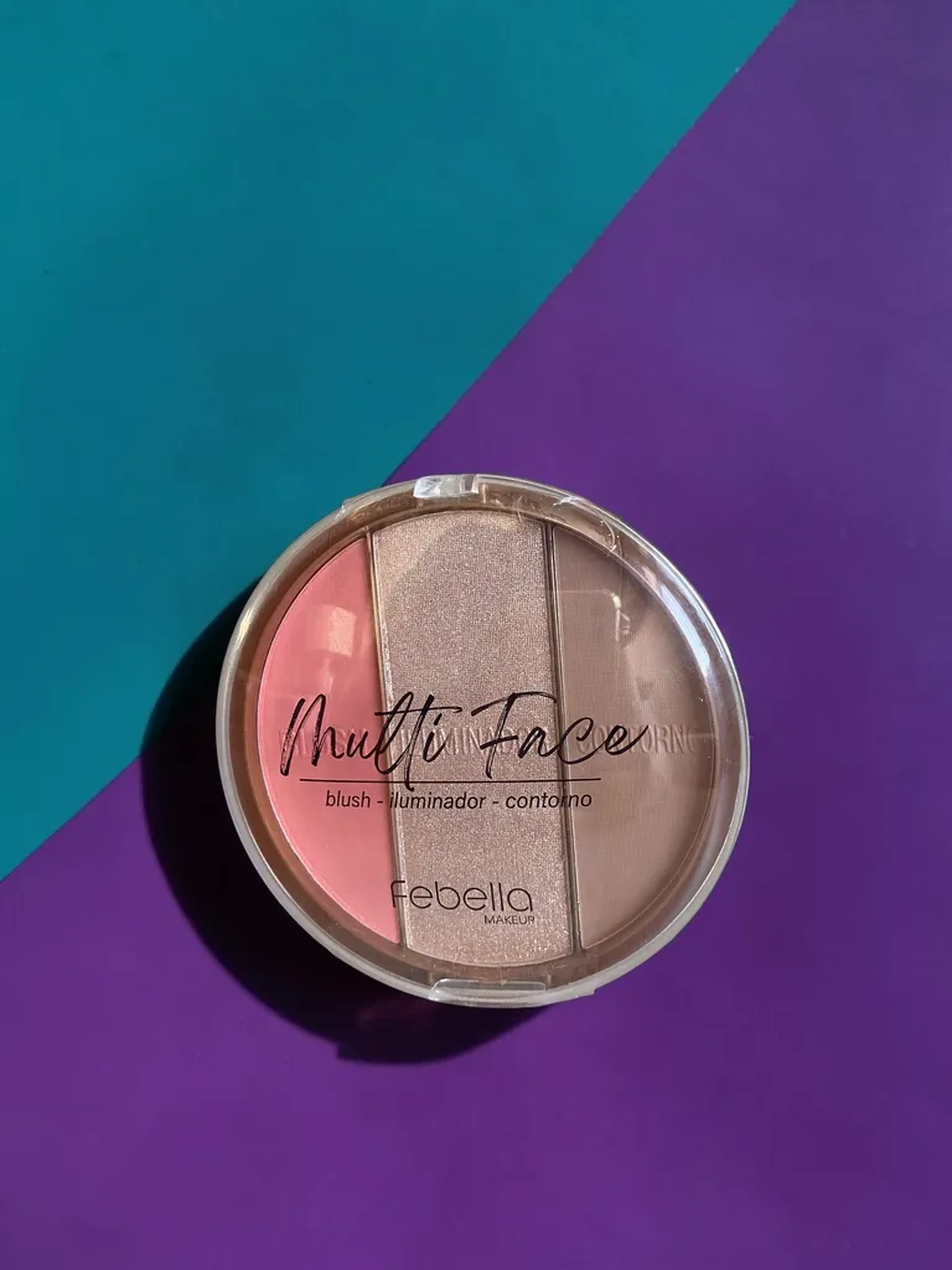 Paleta Trio Multi Face Febella imagem