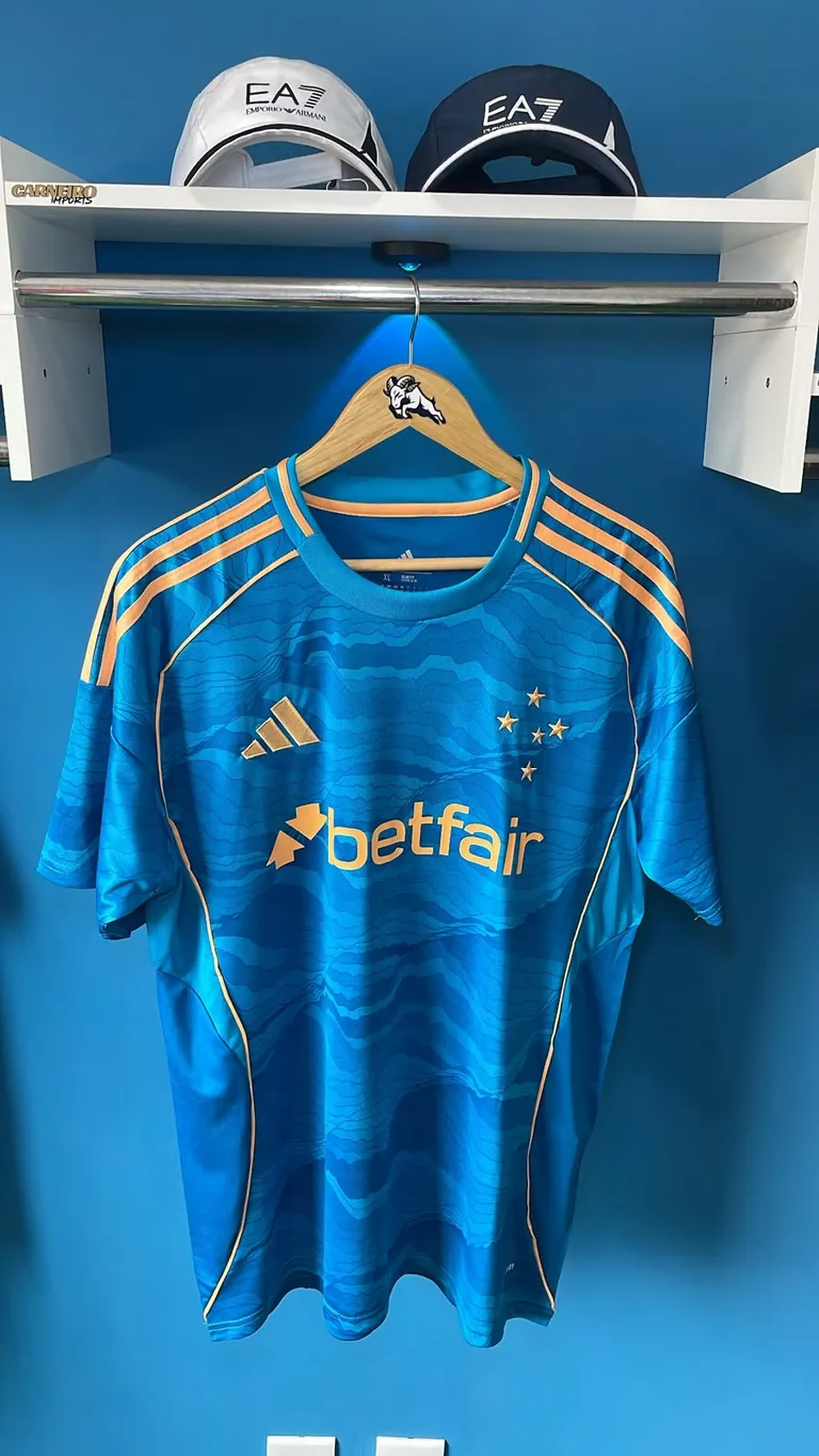 Camiseta III Cruzeiro 2025 imagem