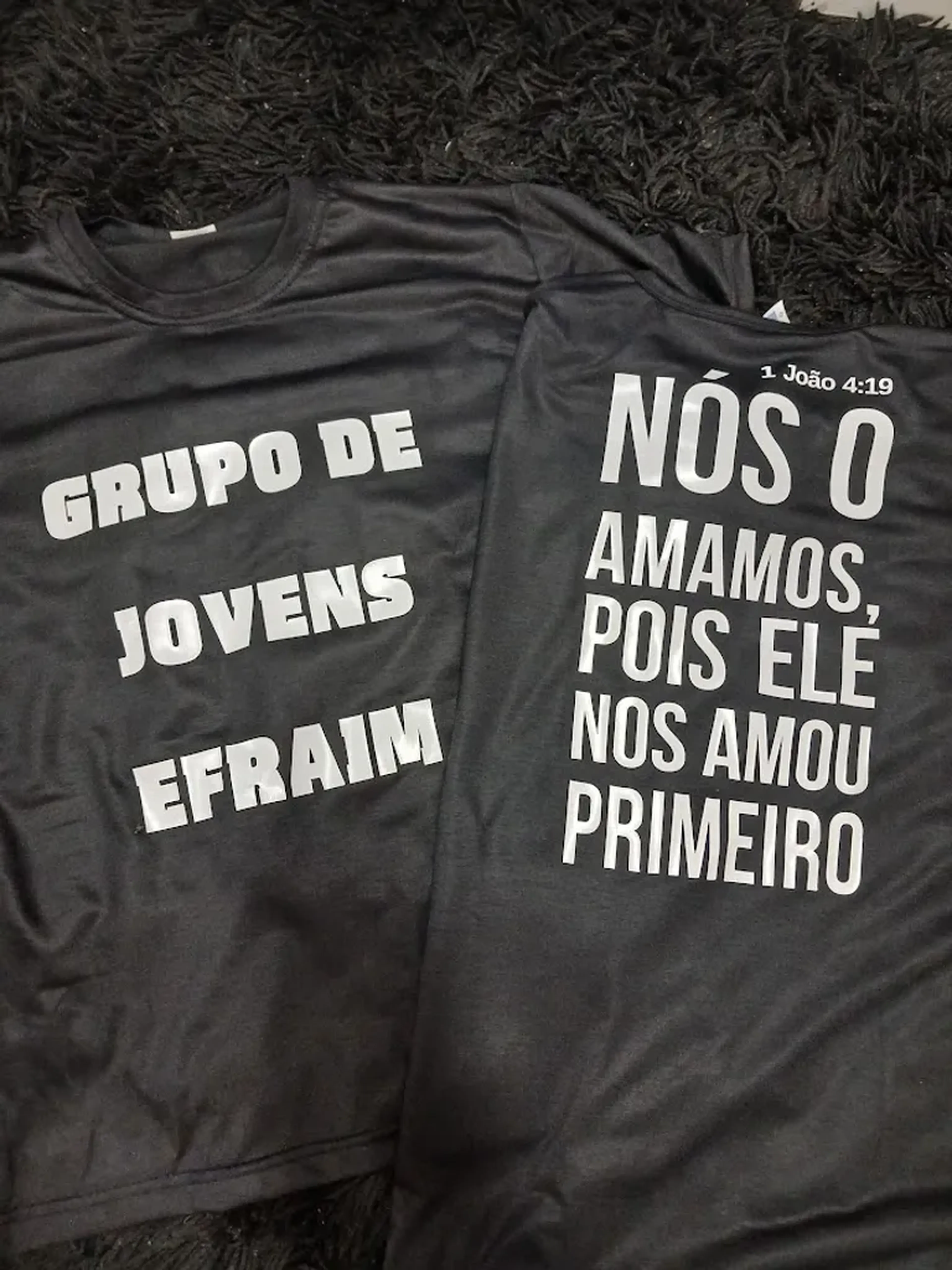 Camiseta ADULTO PRETA ou ESCURA (PS Film) - P, M ou G imagem