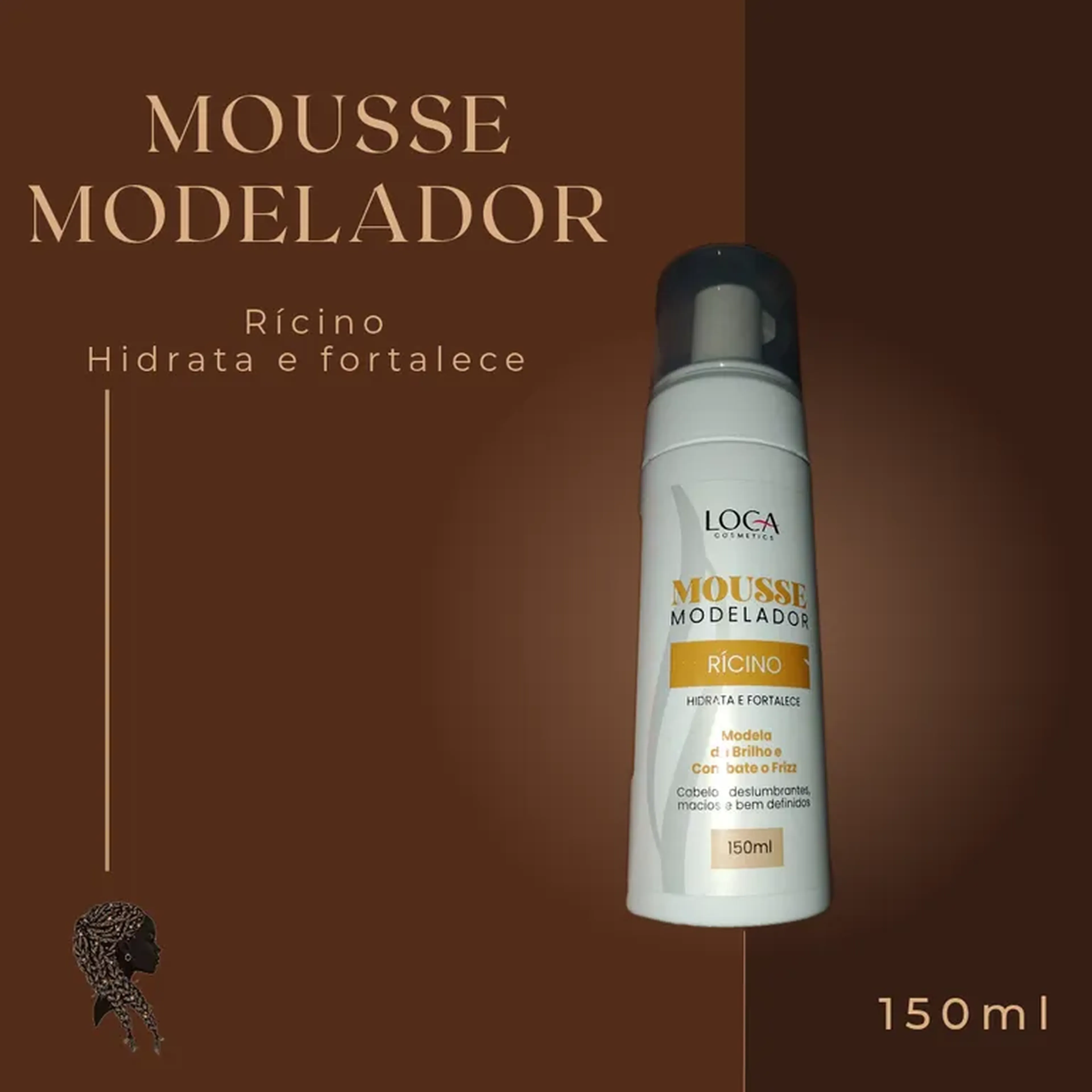 Mousse modelador imagem