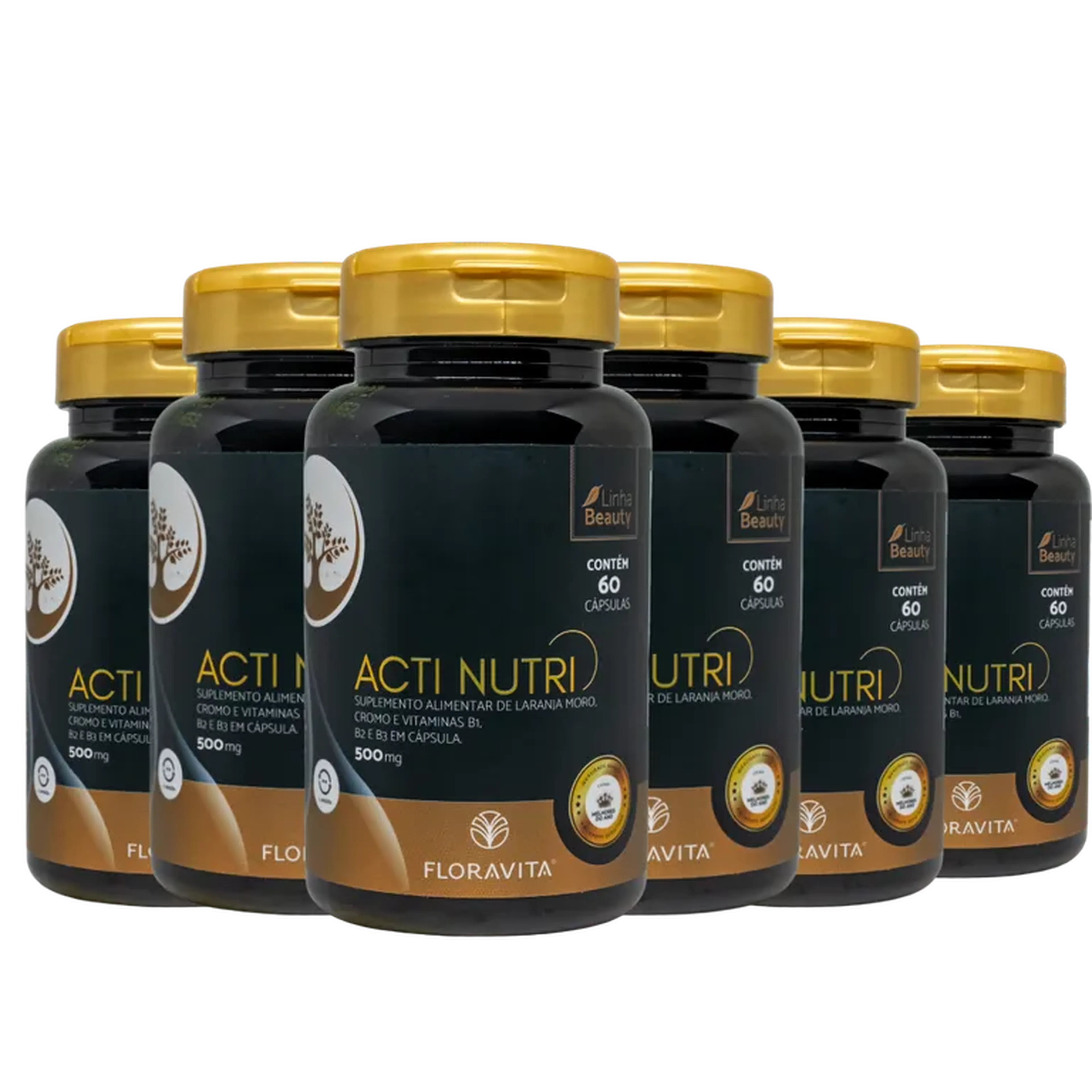 Acti Nutri - 6 Frascos imagem