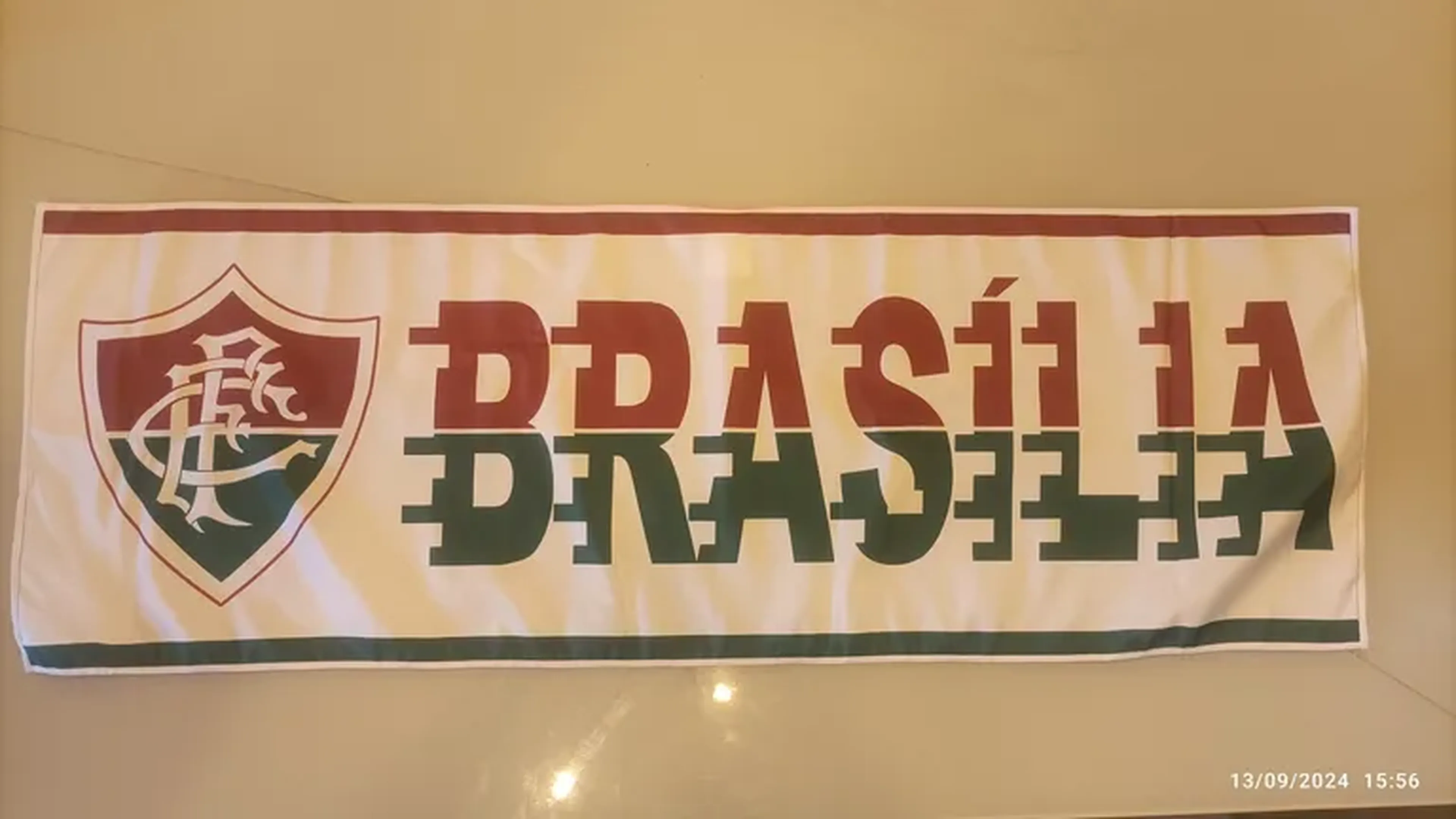 Faixa de mão - Fluminense Brasilia imagem