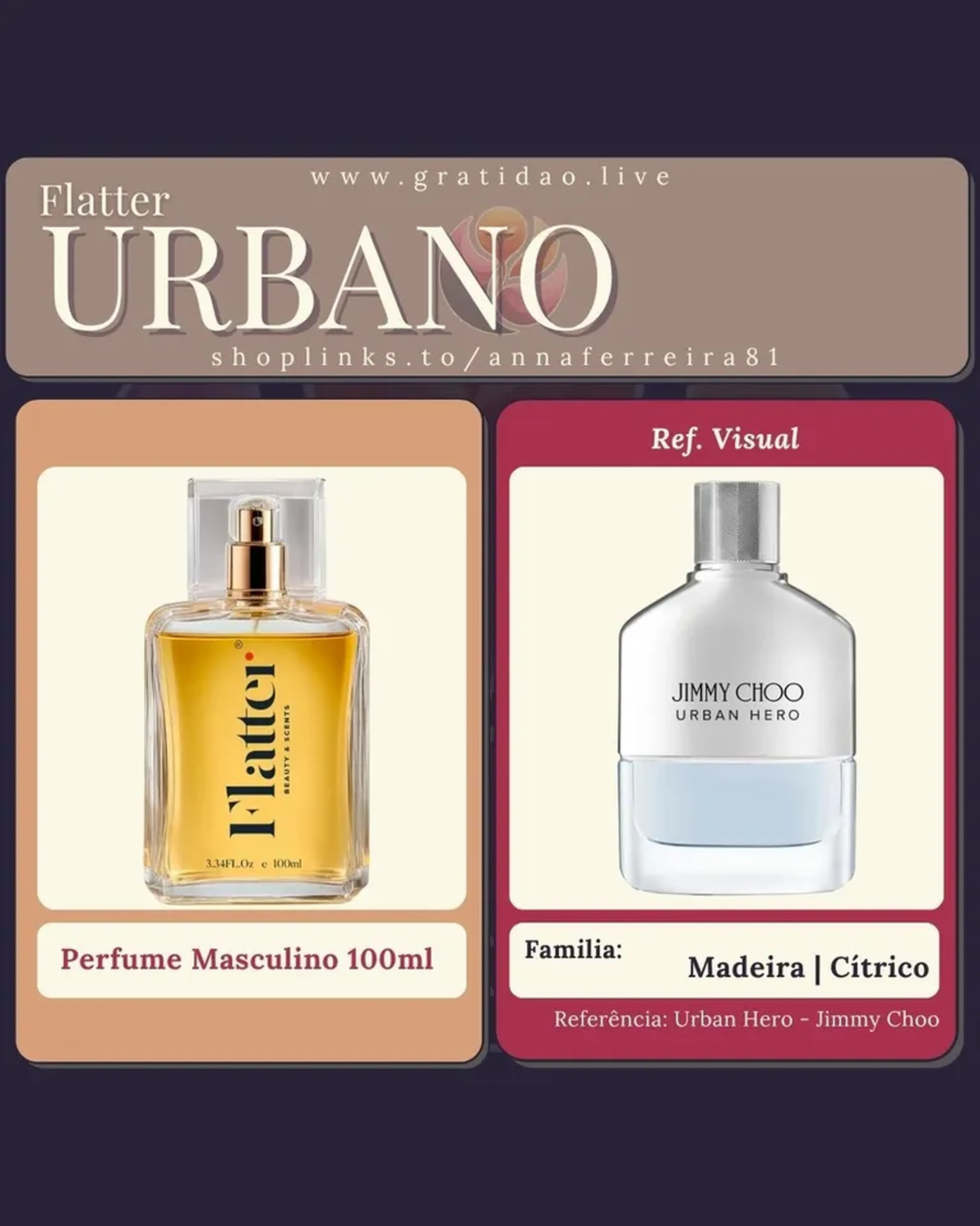 Urbano - `Perfume Masculino imagem