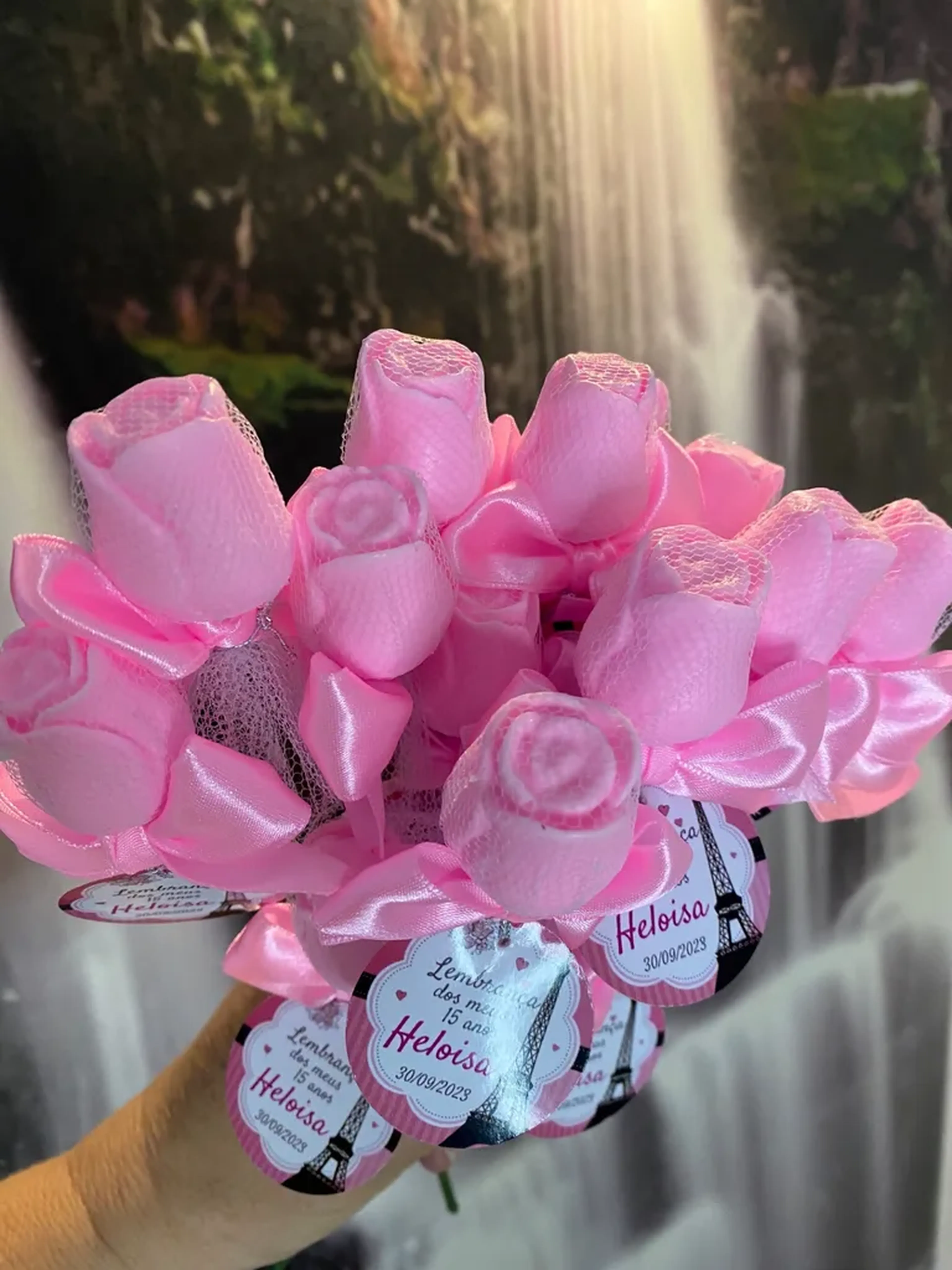 Botões de rosa perfumado imagem