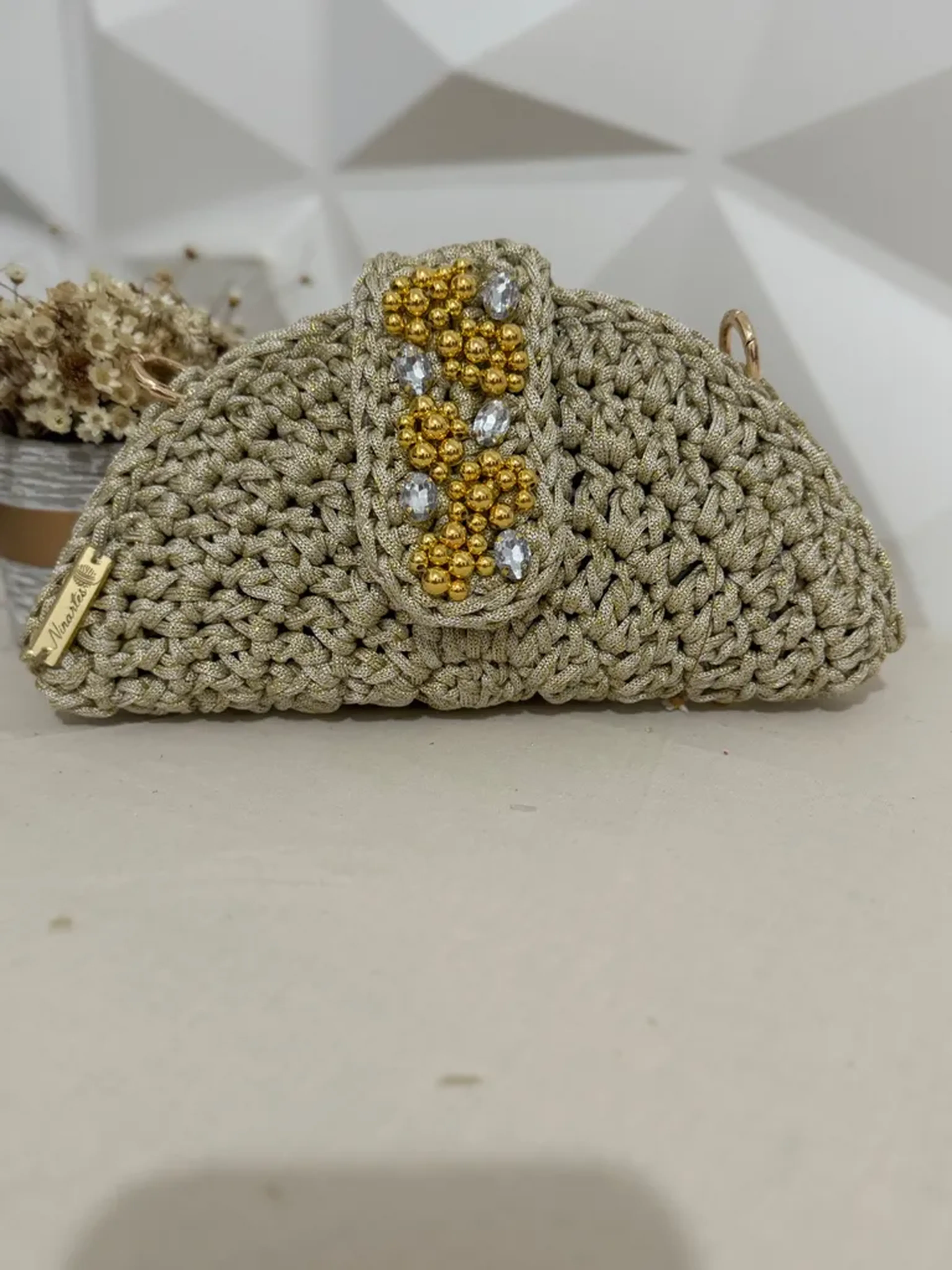 Bolsa meia lua para casamentos e cerimônias imagem