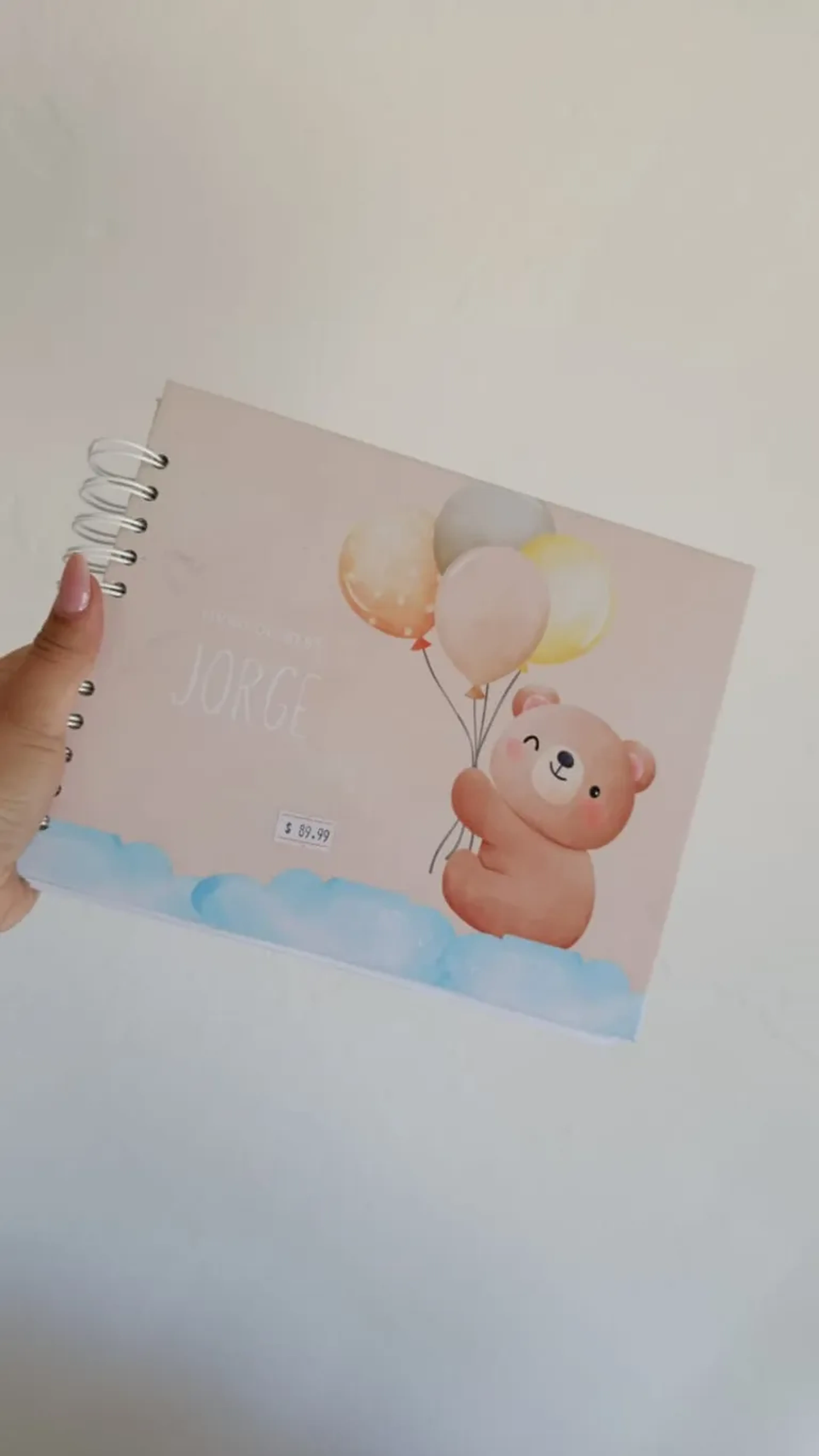 LIVRO DO BEBE - PERSONALIZADO imagem
