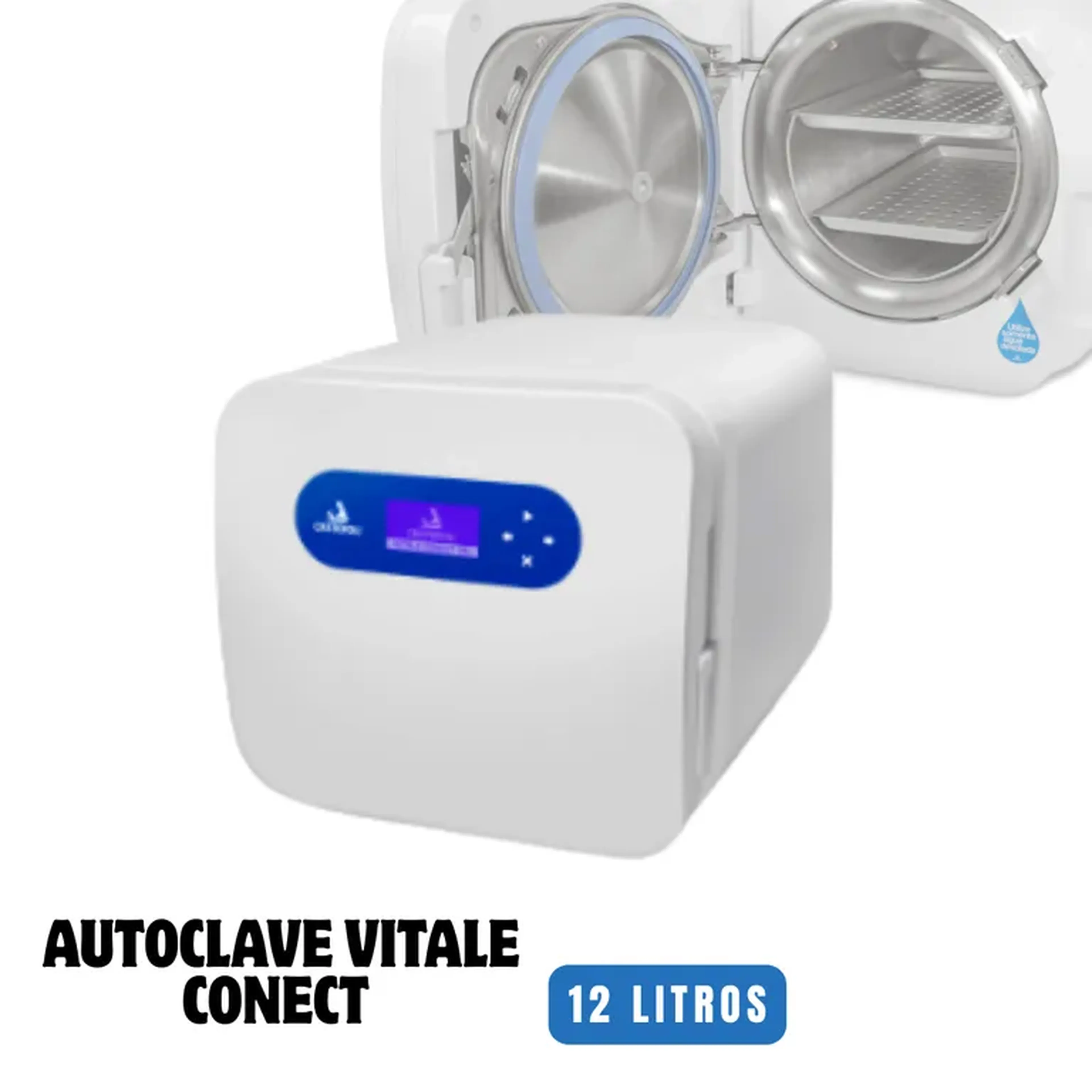Autoclave Vitale Conect 12 Litros Cristofoli imagem