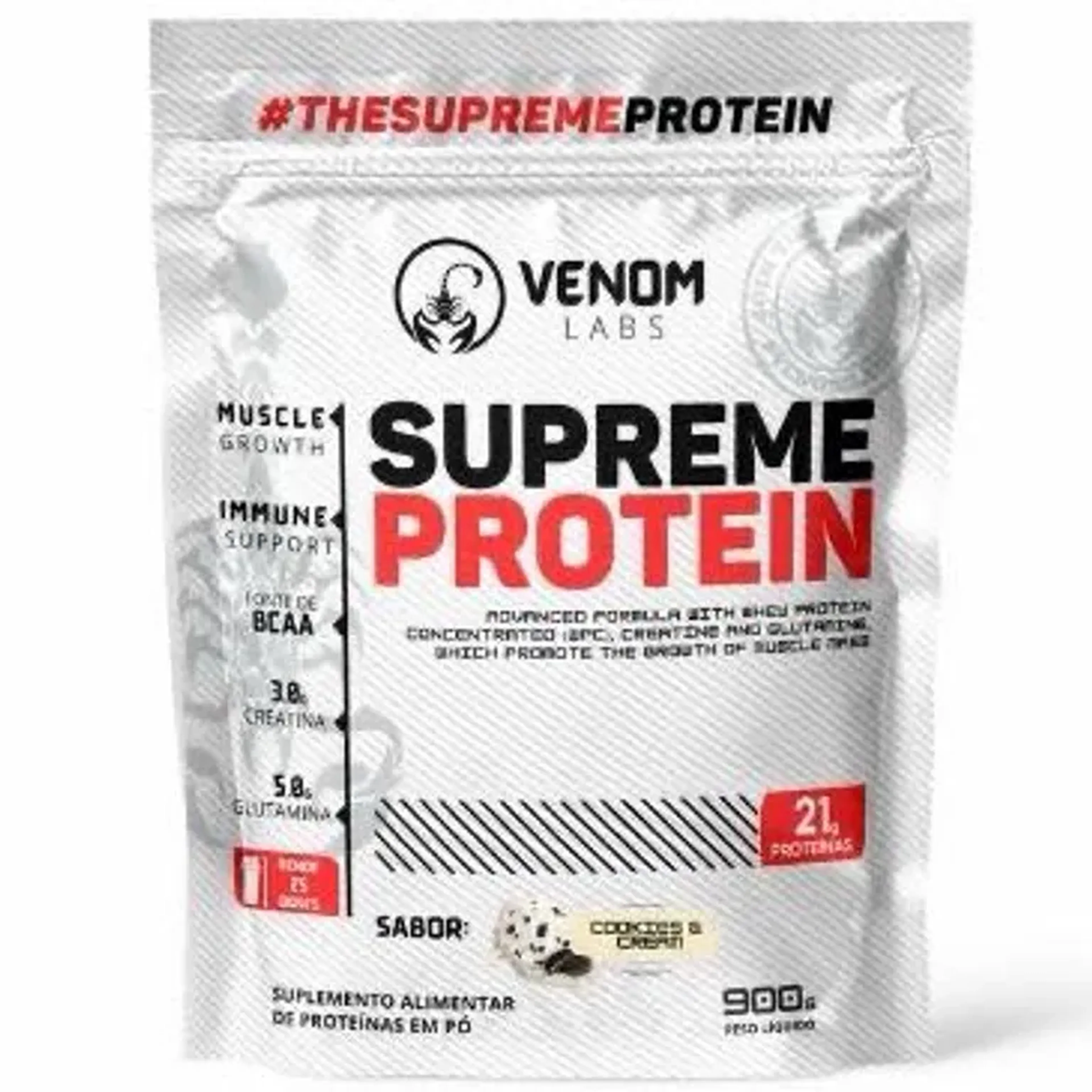 whey venom labs refil 900g imagem
