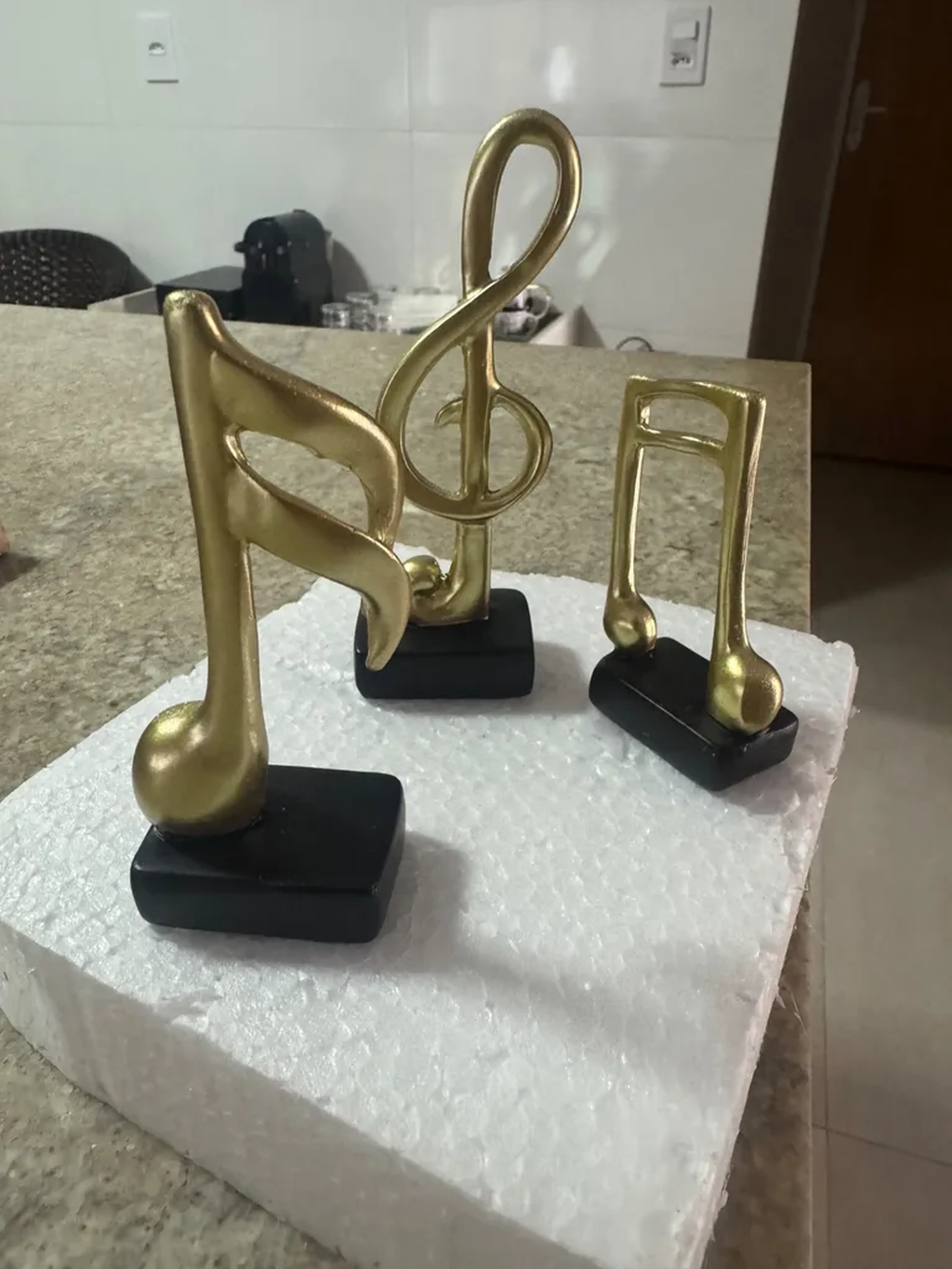 Notas musicais enfeite imagem