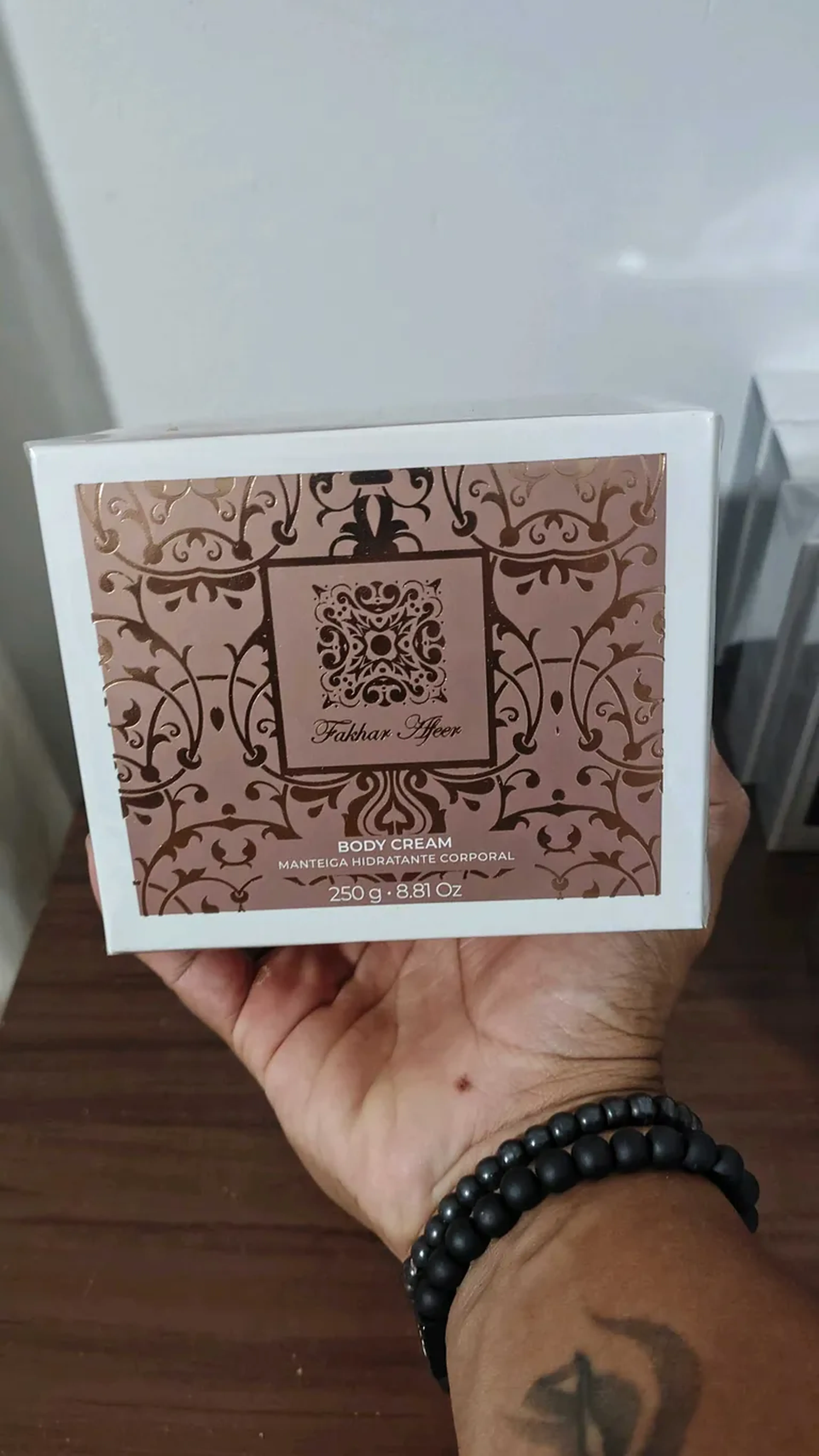 Fakhar Rose Creme Hidratante Corporal imagem