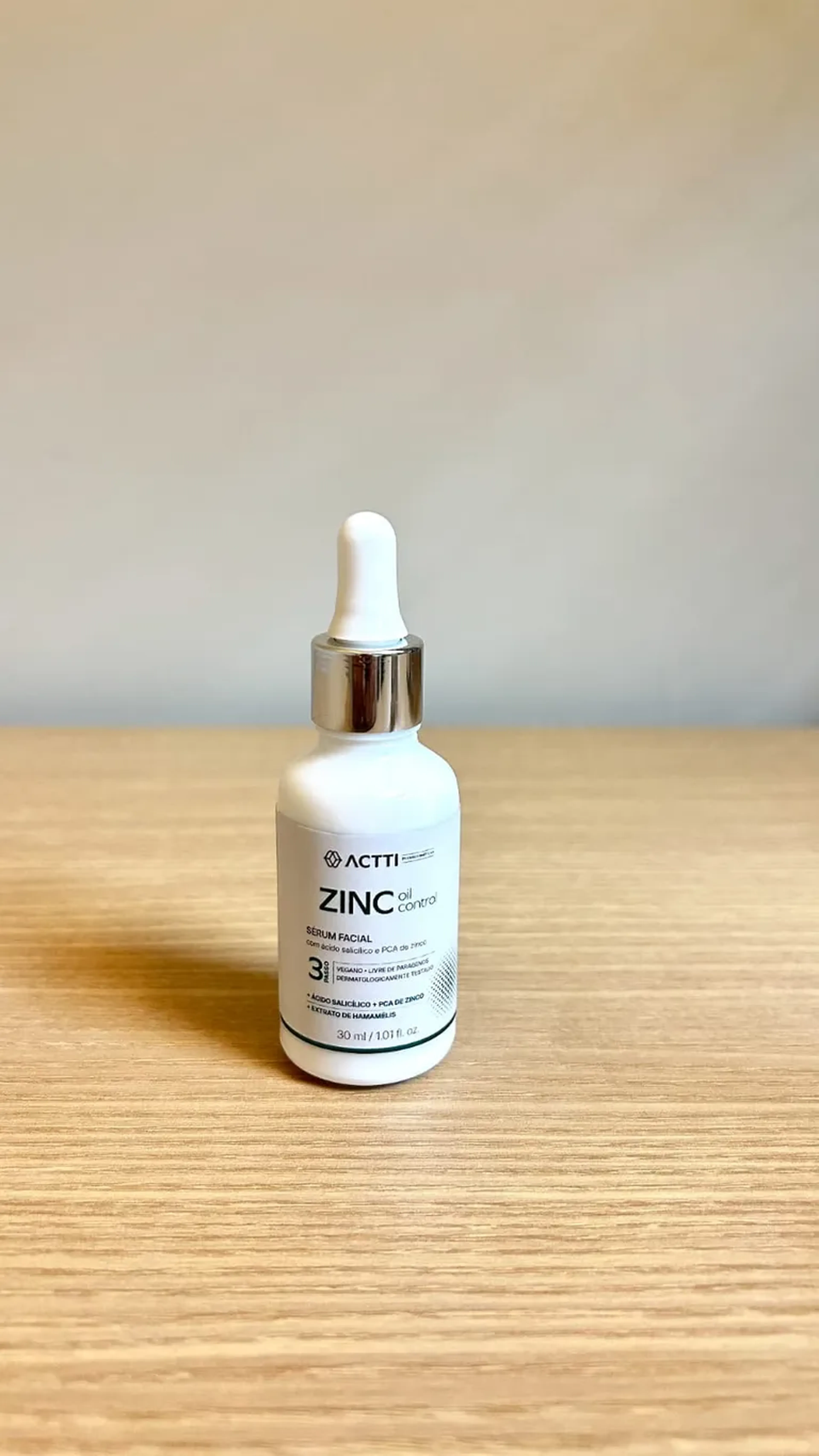 Serum zinc oil control - pele oleosa imagem