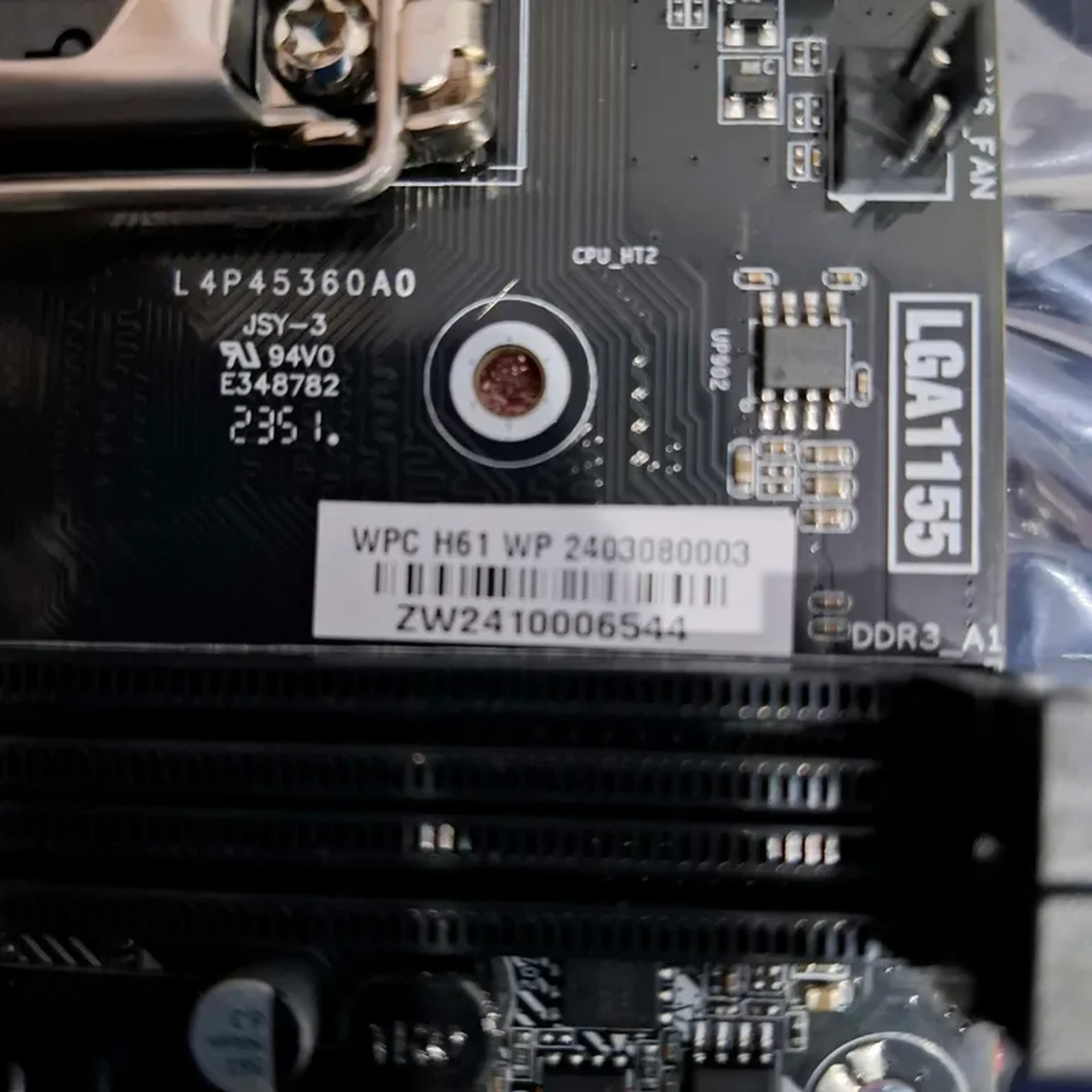 Placa mãe WPC H61 imagem