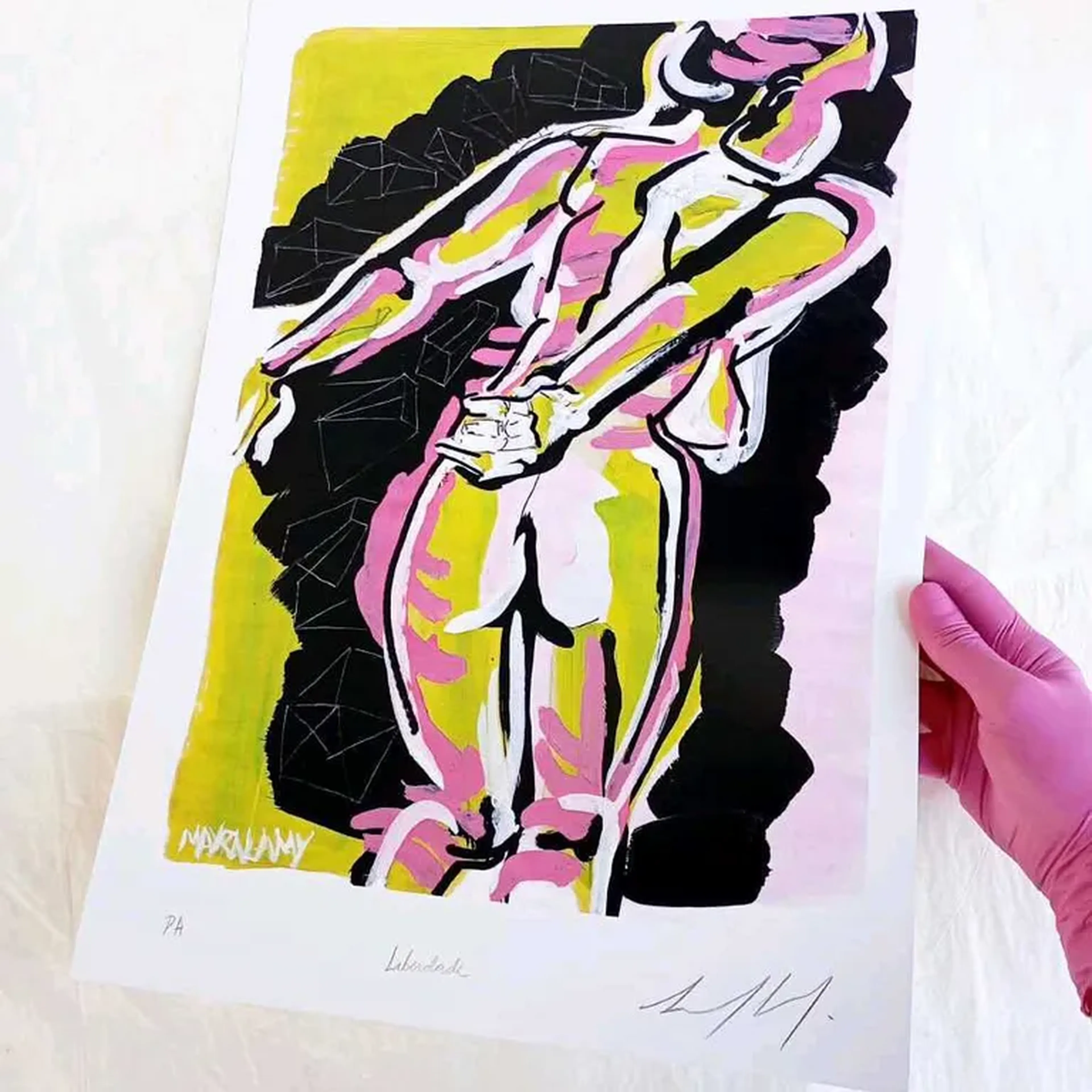 Liberdade - 30x42 cm gravura assinada imagem
