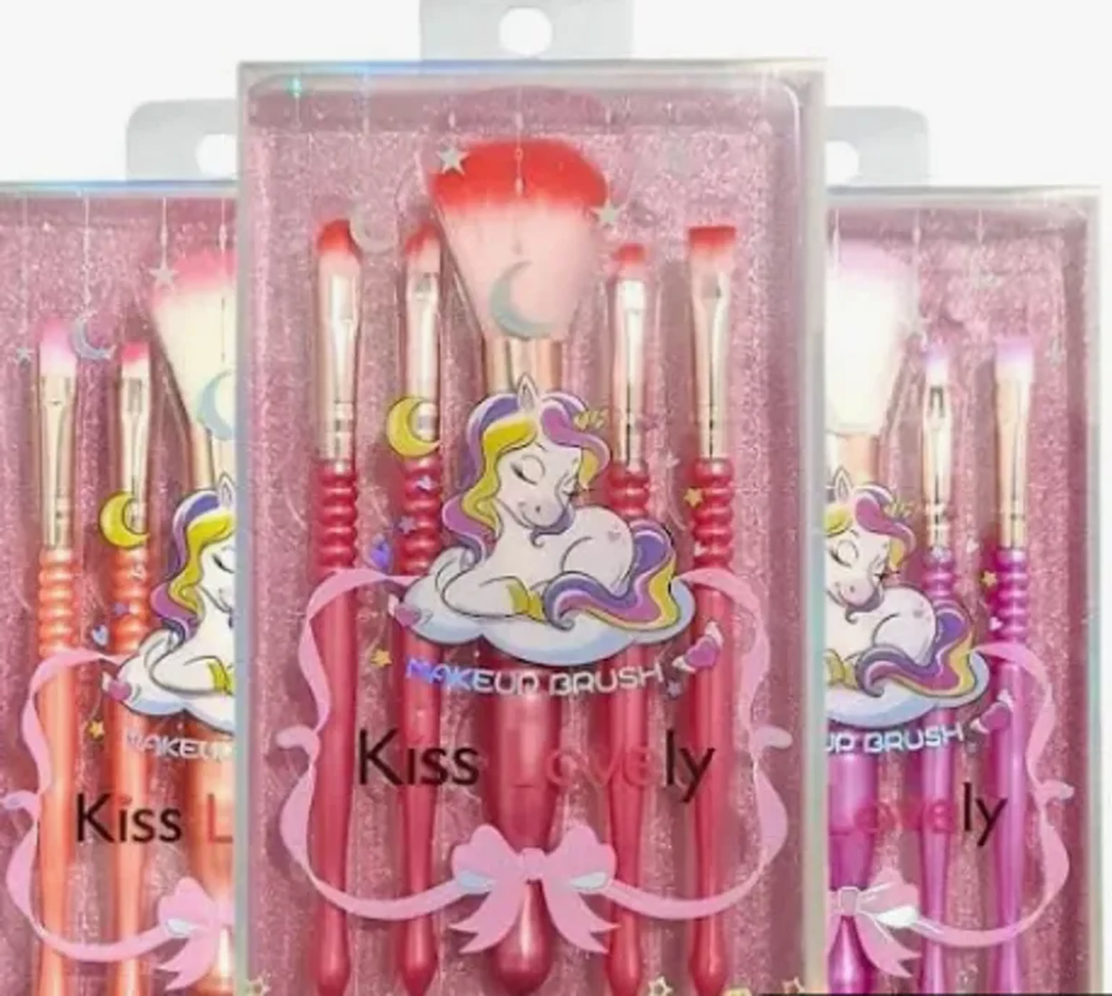 kit de pinceis de unicórnio imagem