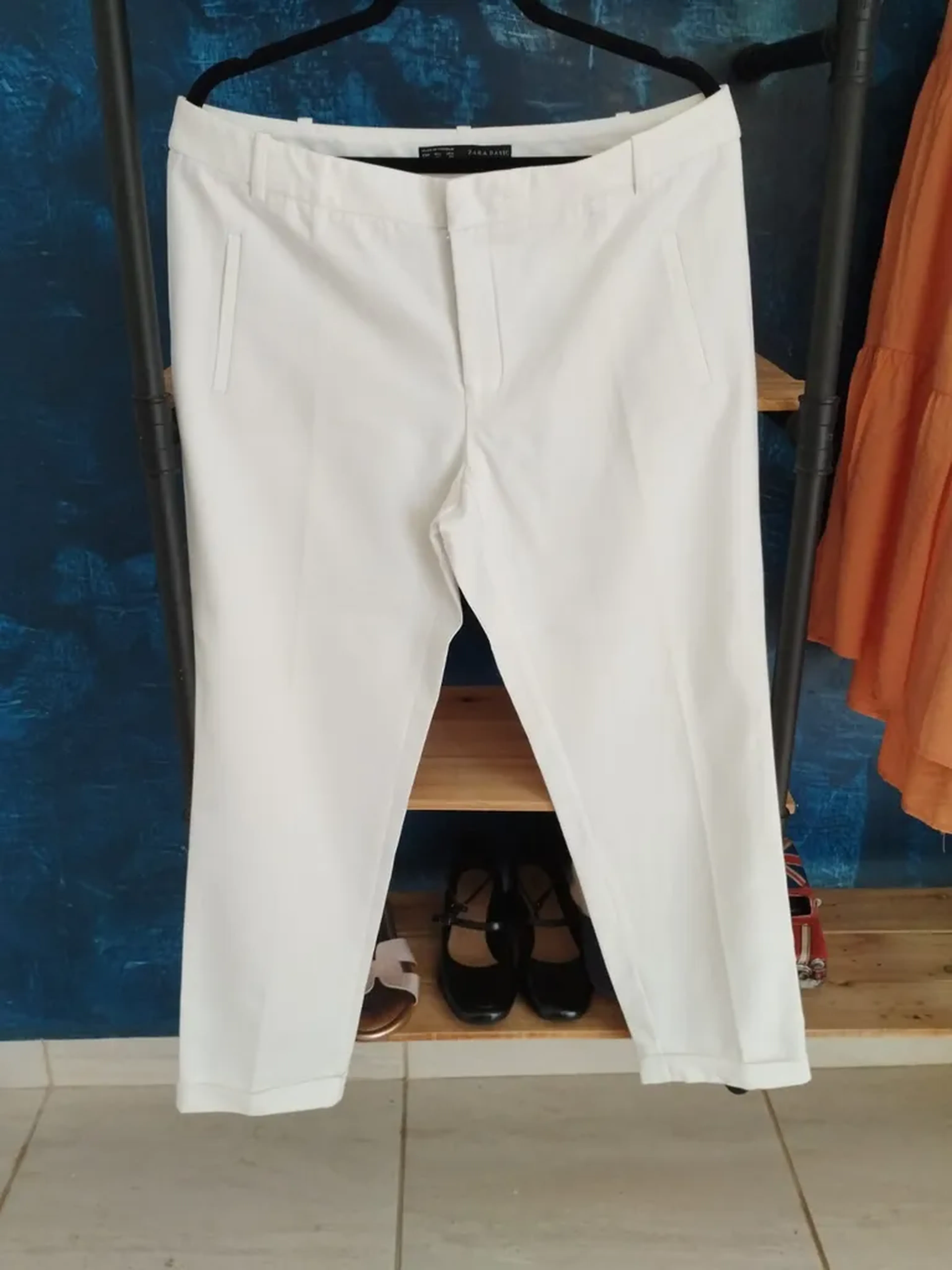 Calça Branca - ZARA imagem
