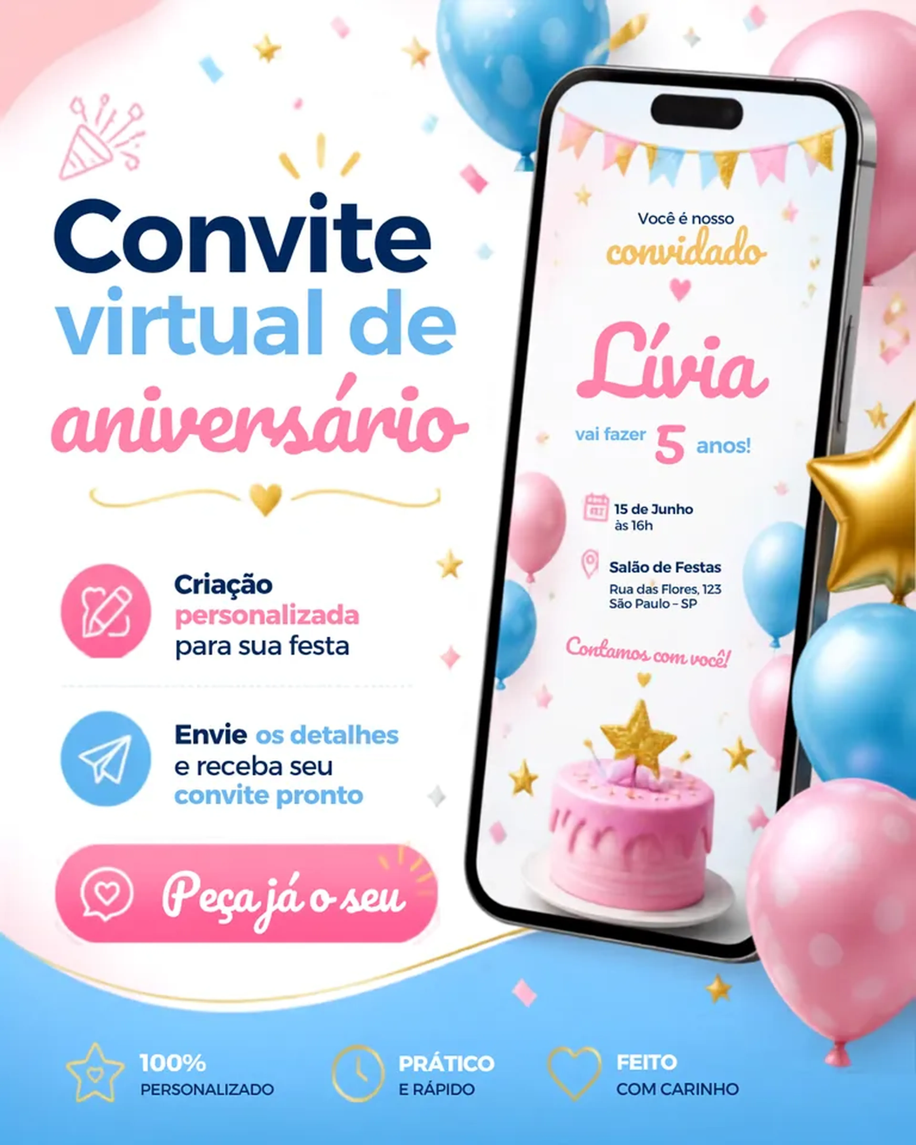 Convite Virtual imagem