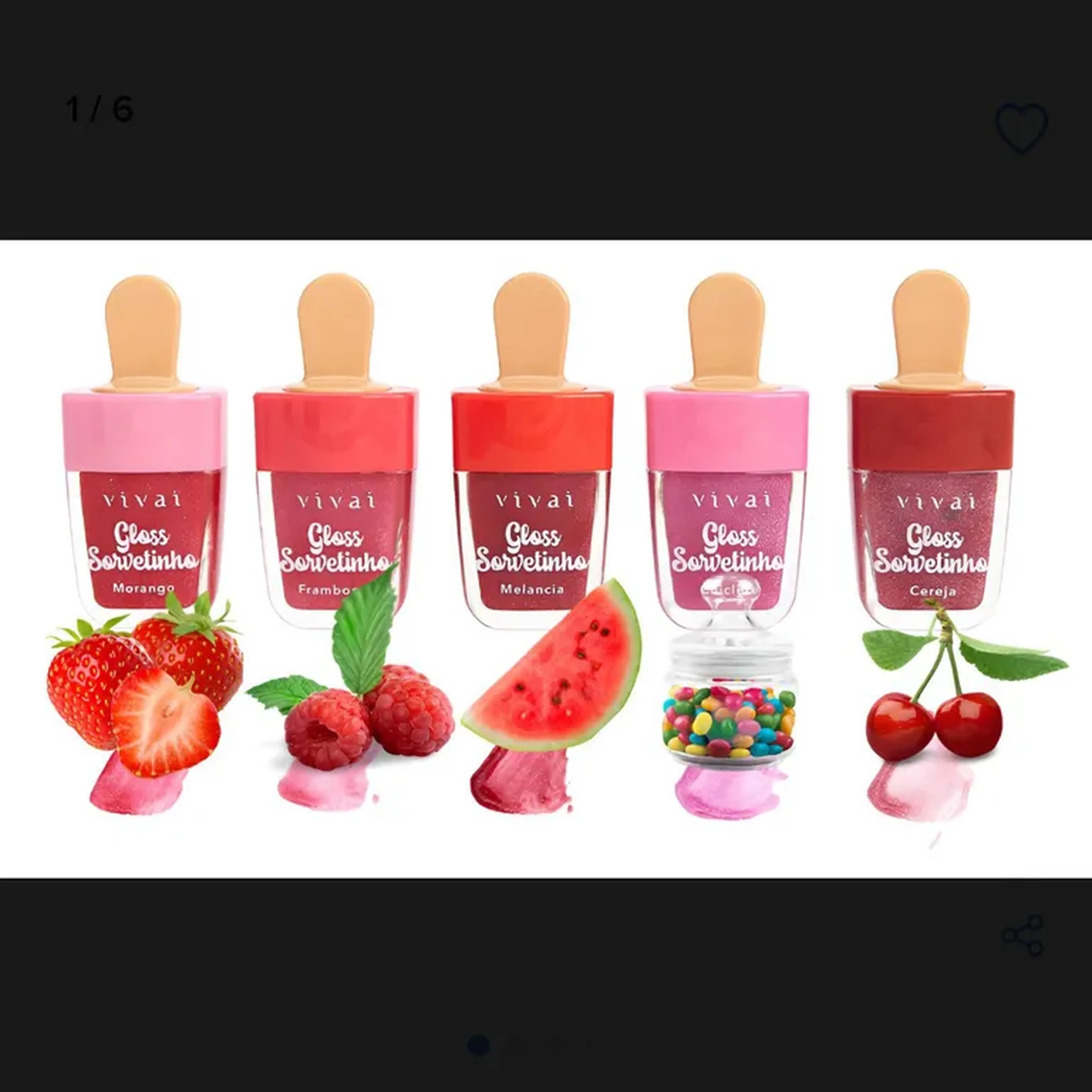 Gloss Labial (Sorvetinho) - Vivai imagem