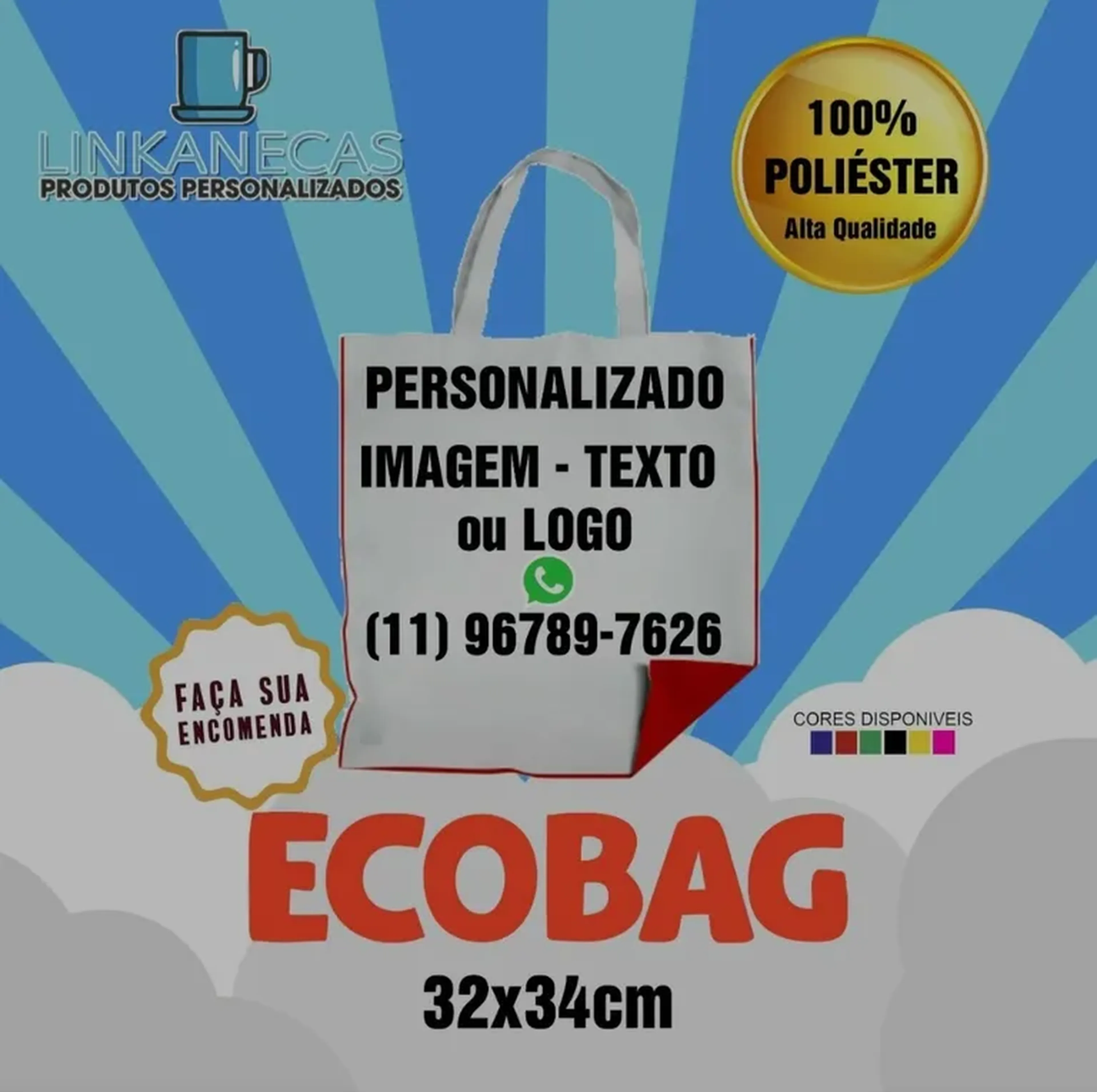 Sacola Reutilizável (Ecobag) imagem