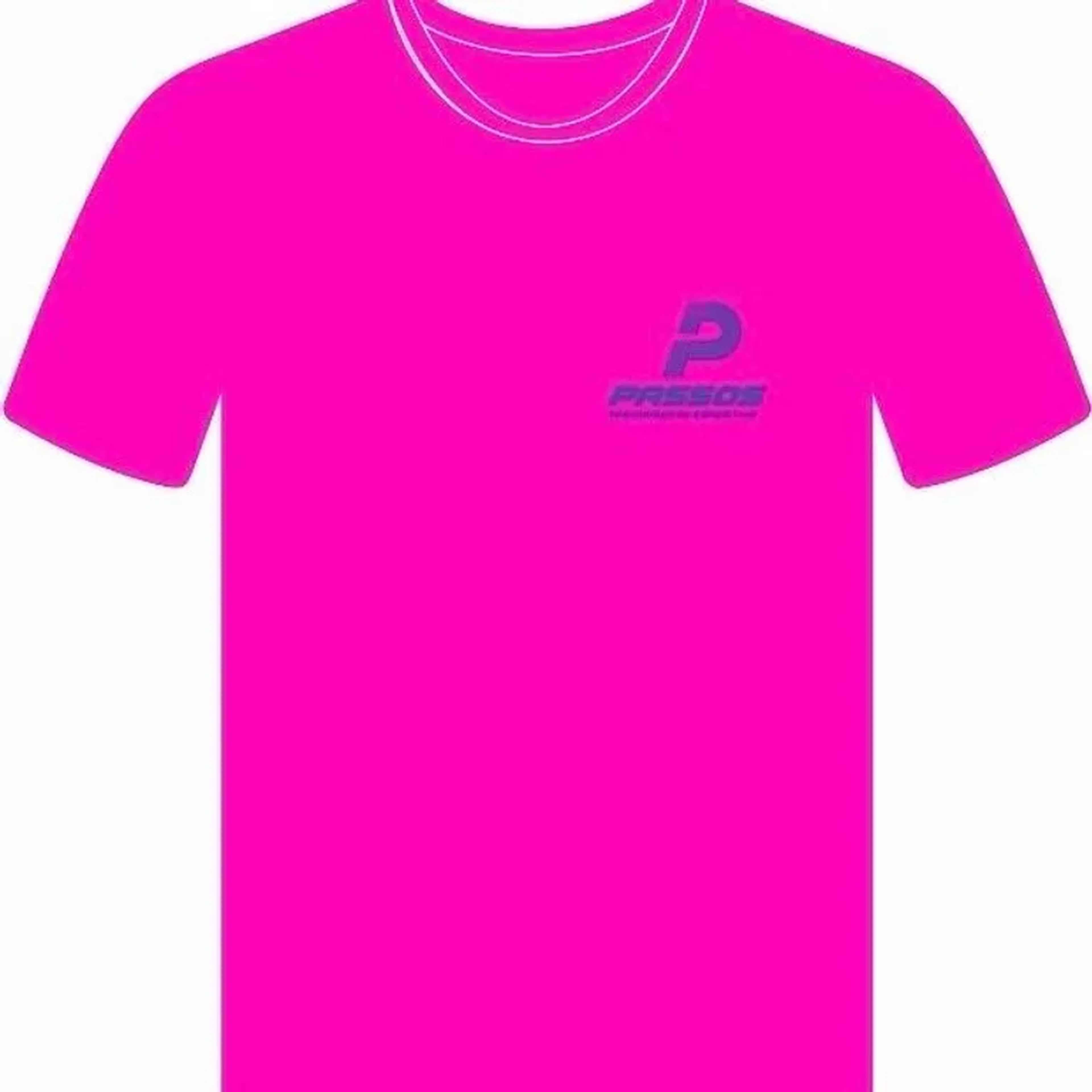 Camiseta por Encomenda - Pink e Azul imagem