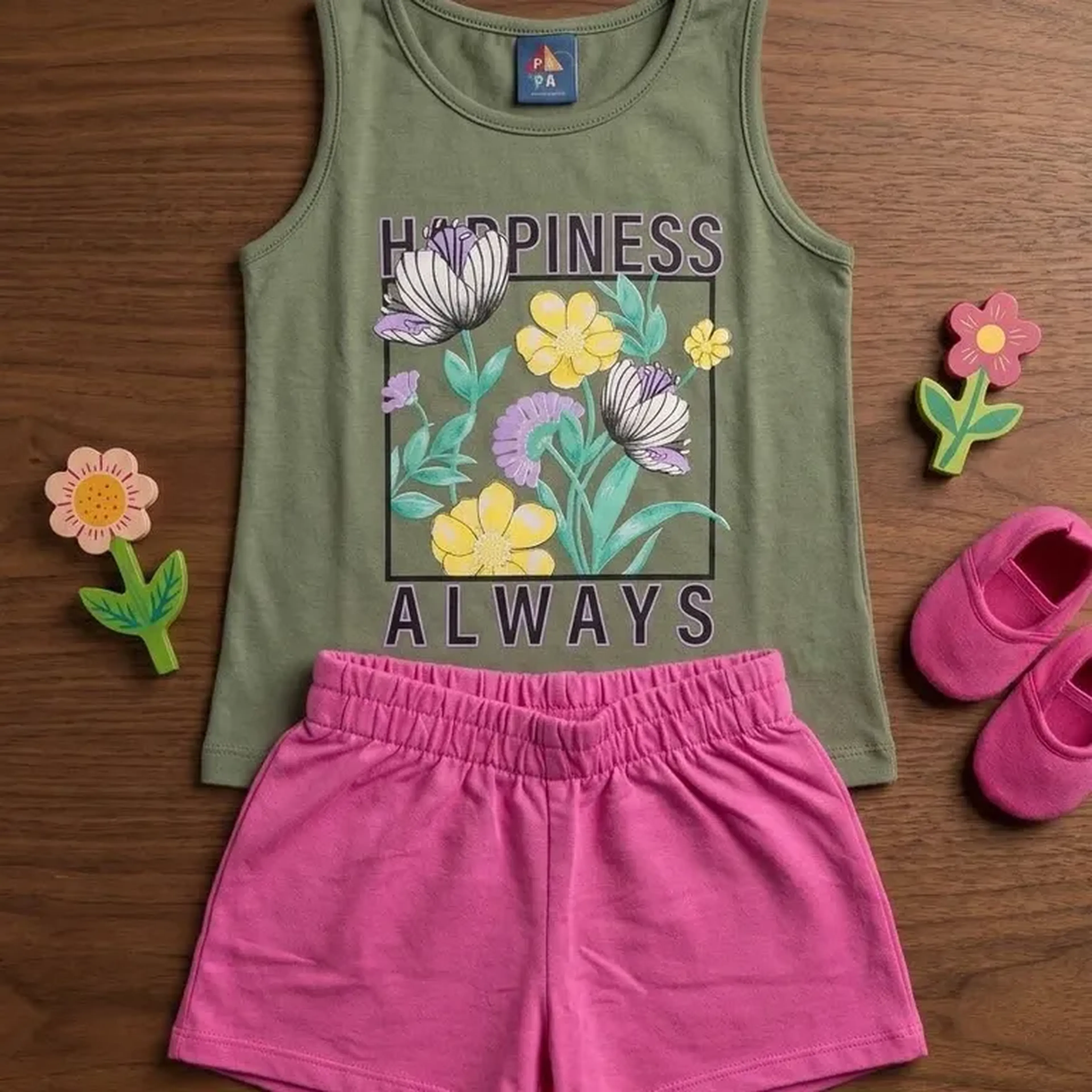 Conjunto infantil Pipa imagem
