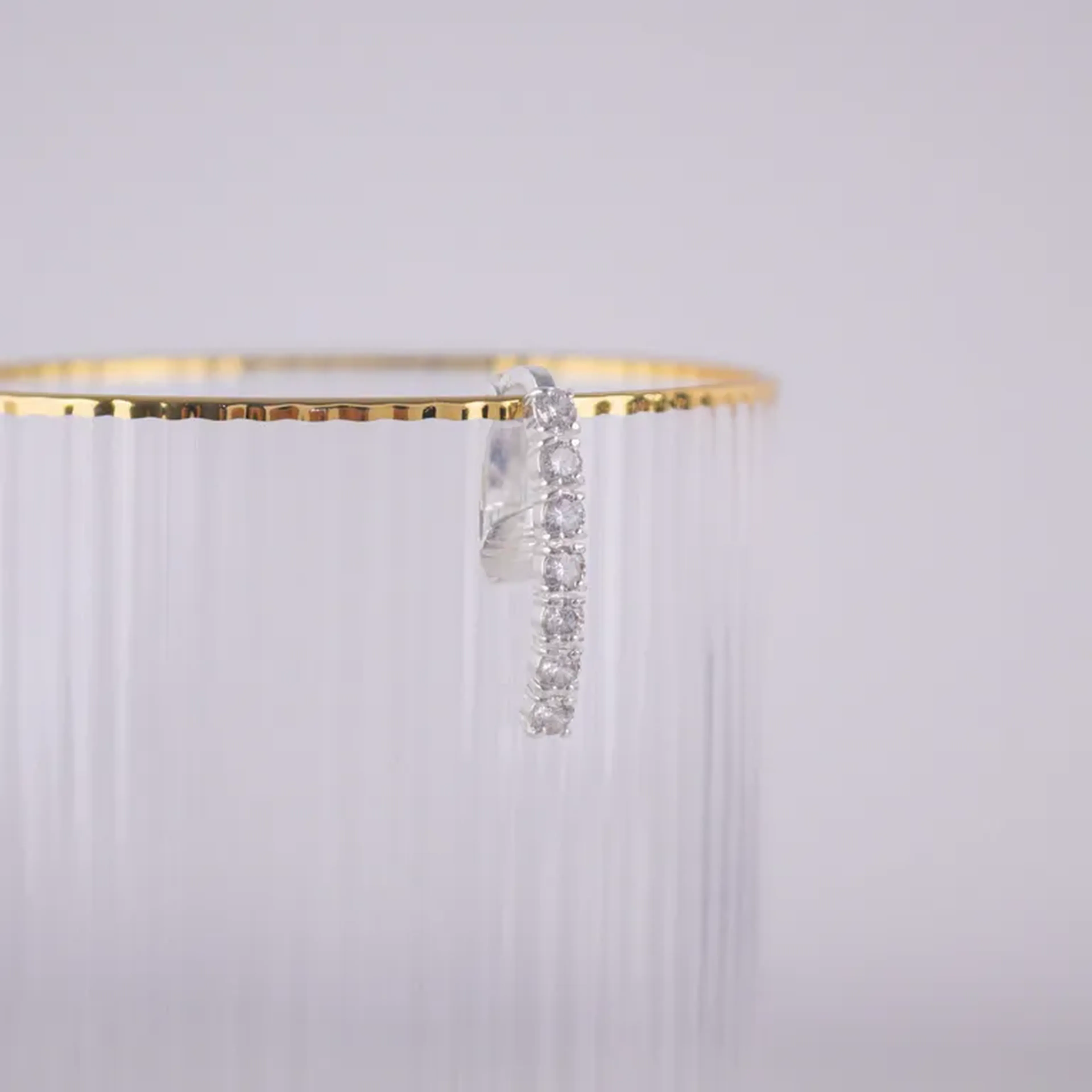 Piercing fake Shine - Banhado imagem