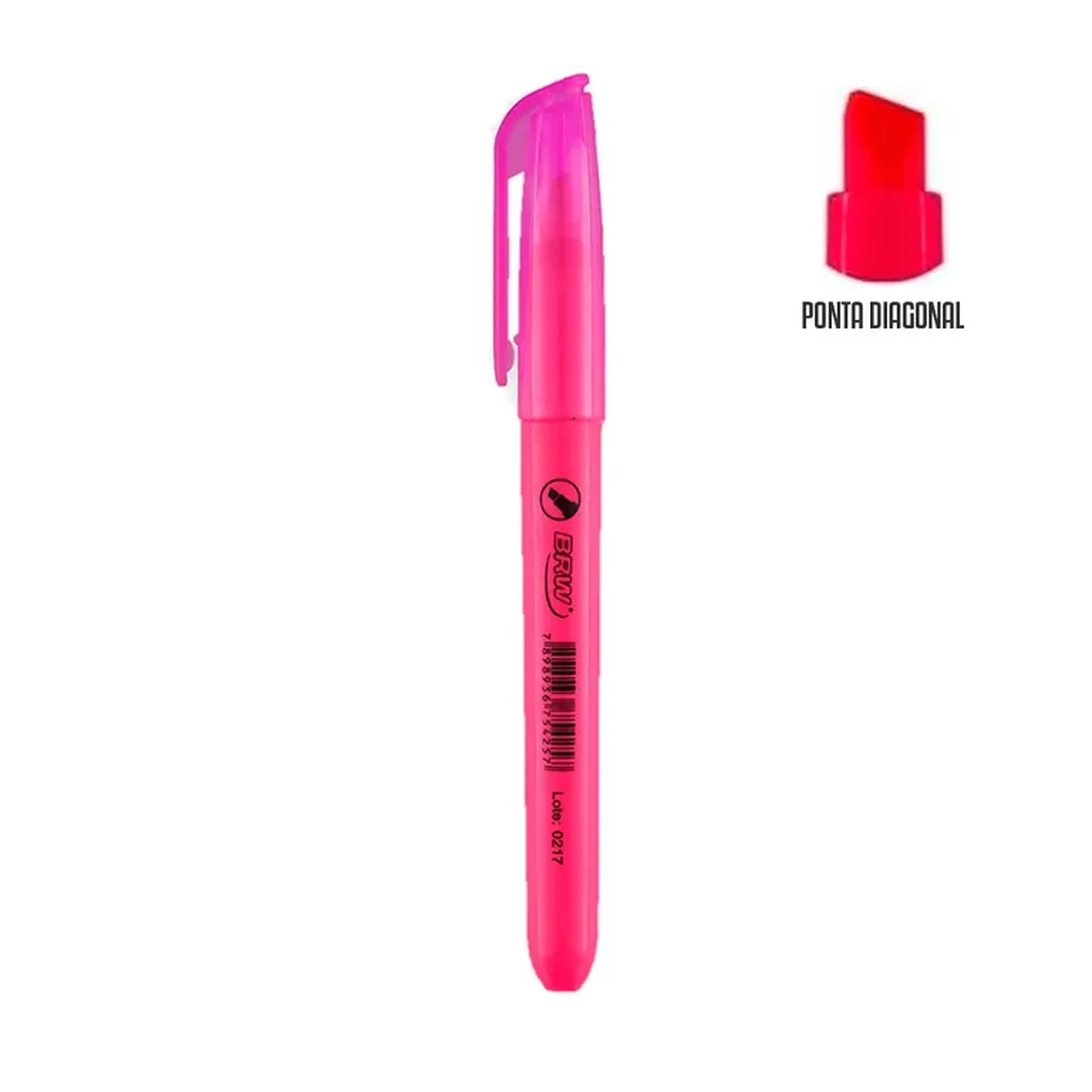 Marca texto brw rosa imagem