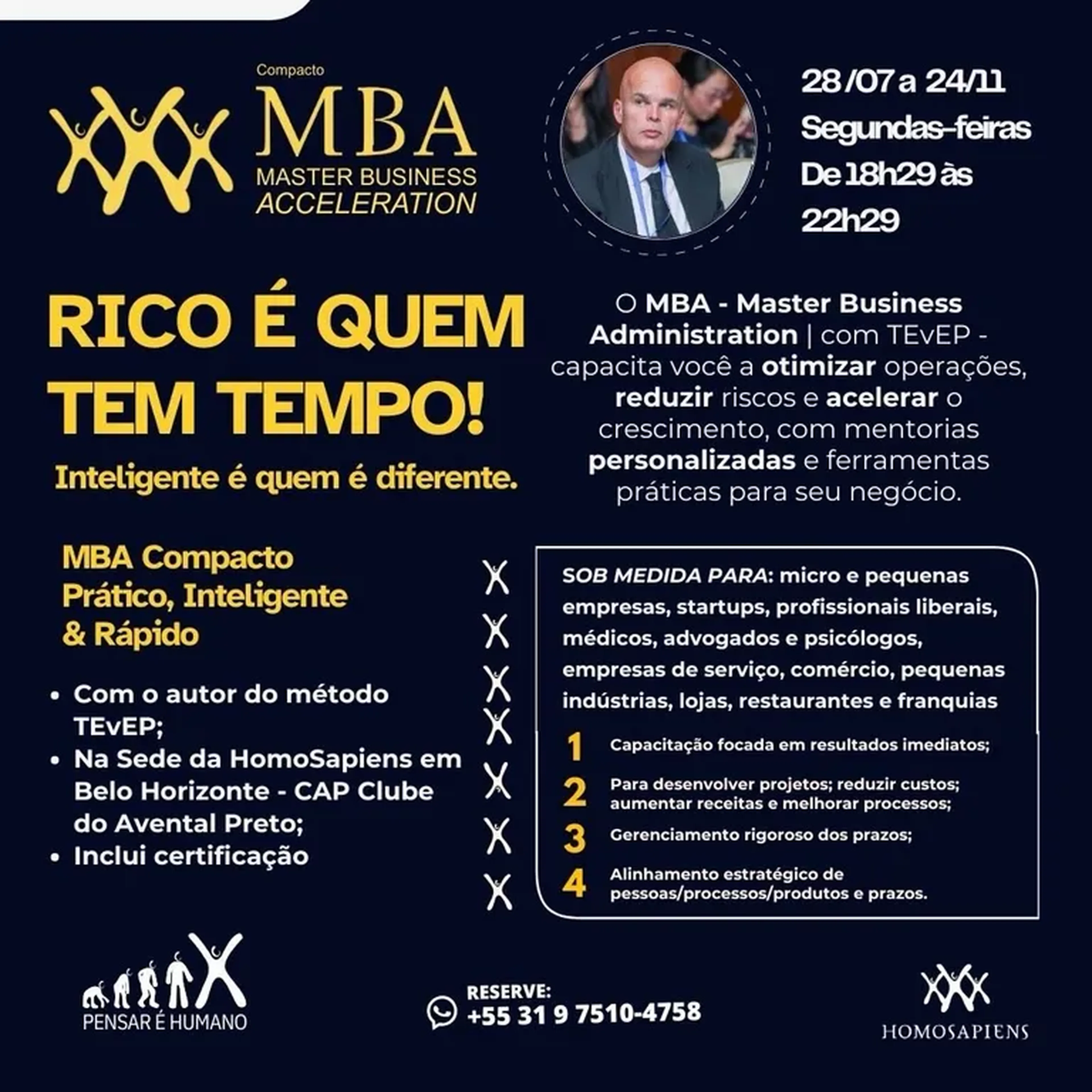 MBA Compacto MASTER BUSINESS ACCELERATION imagem