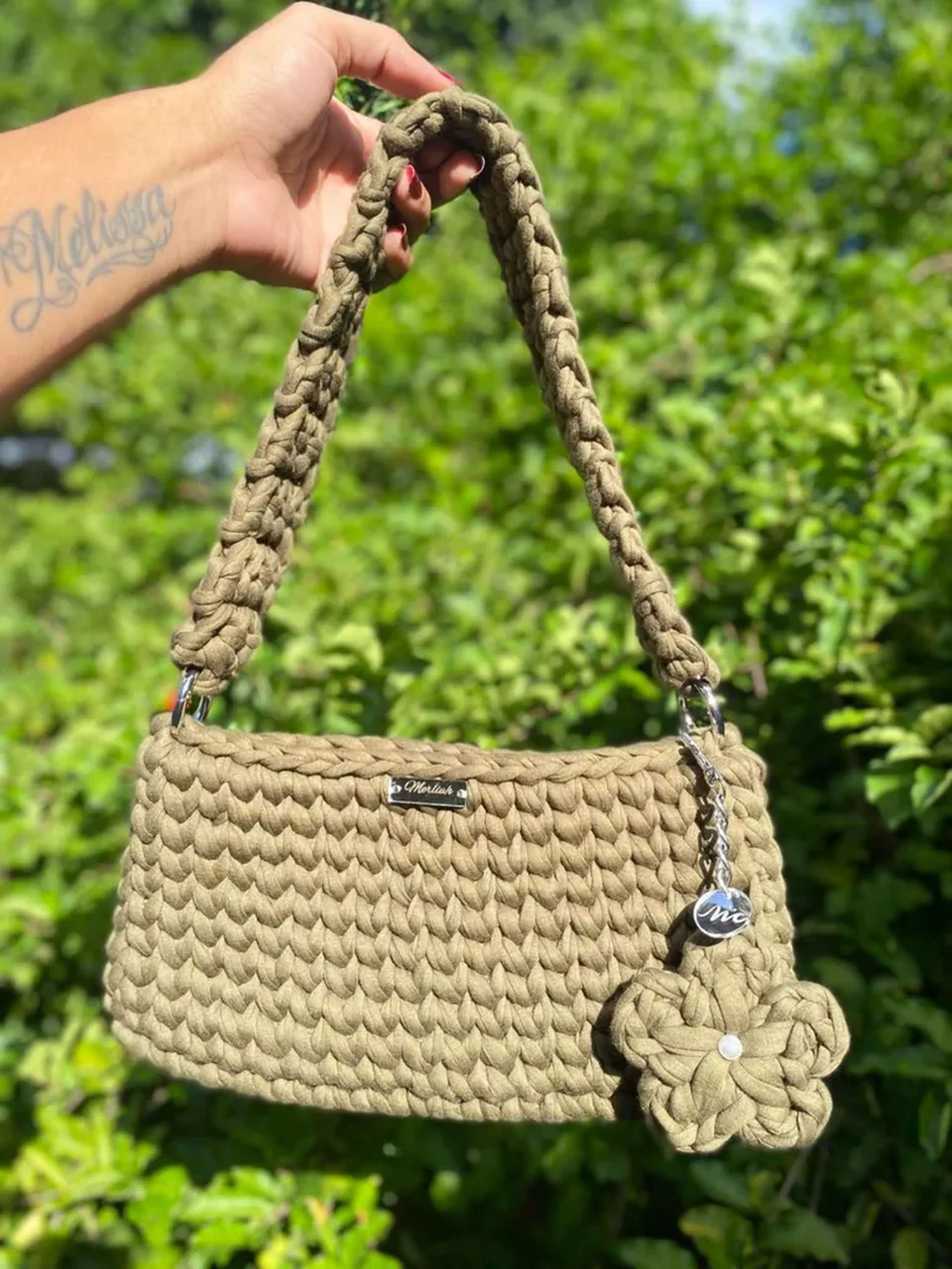 Bag Aura Verde Oliva imagem