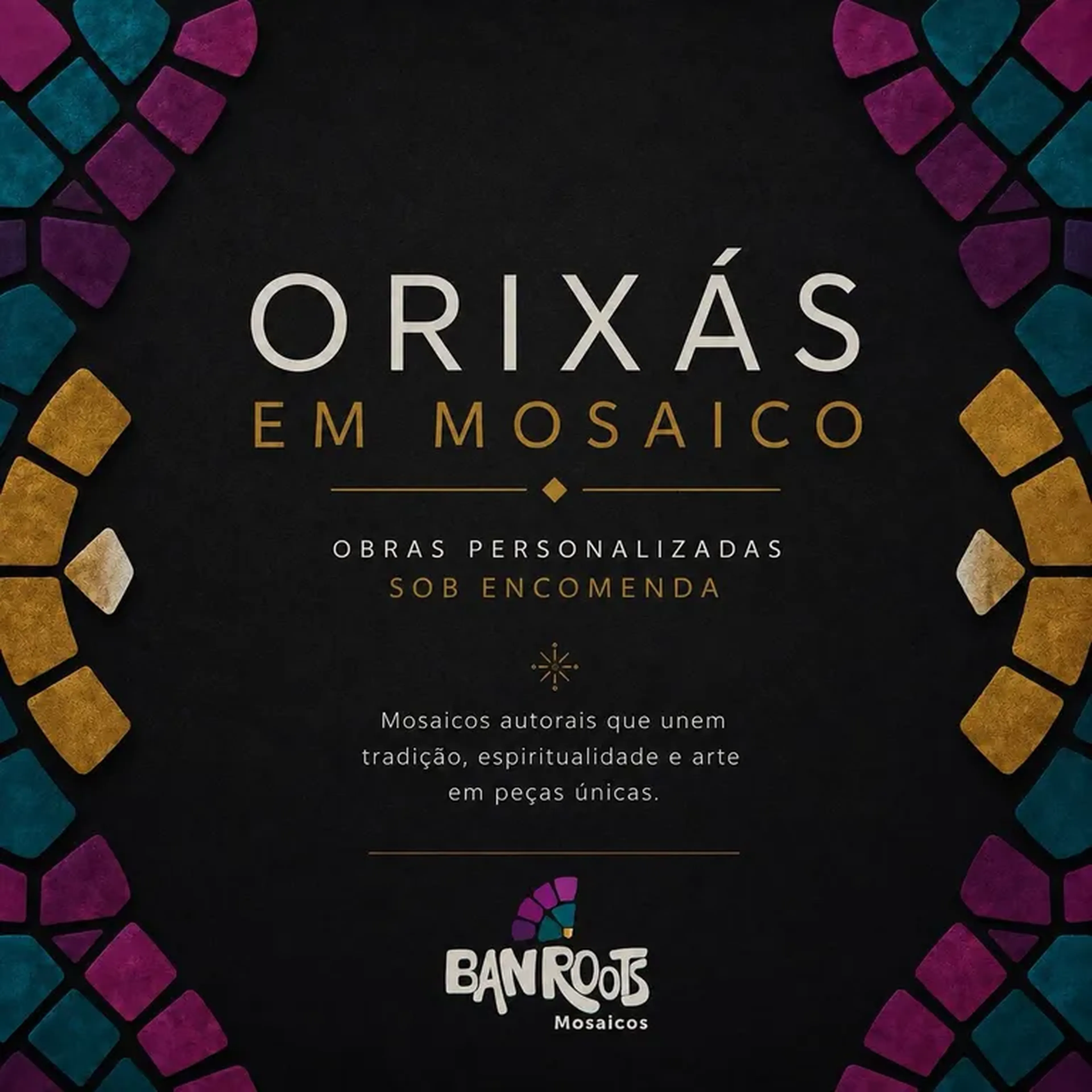 Orixás em Mosaico - Sob encomenda imagem