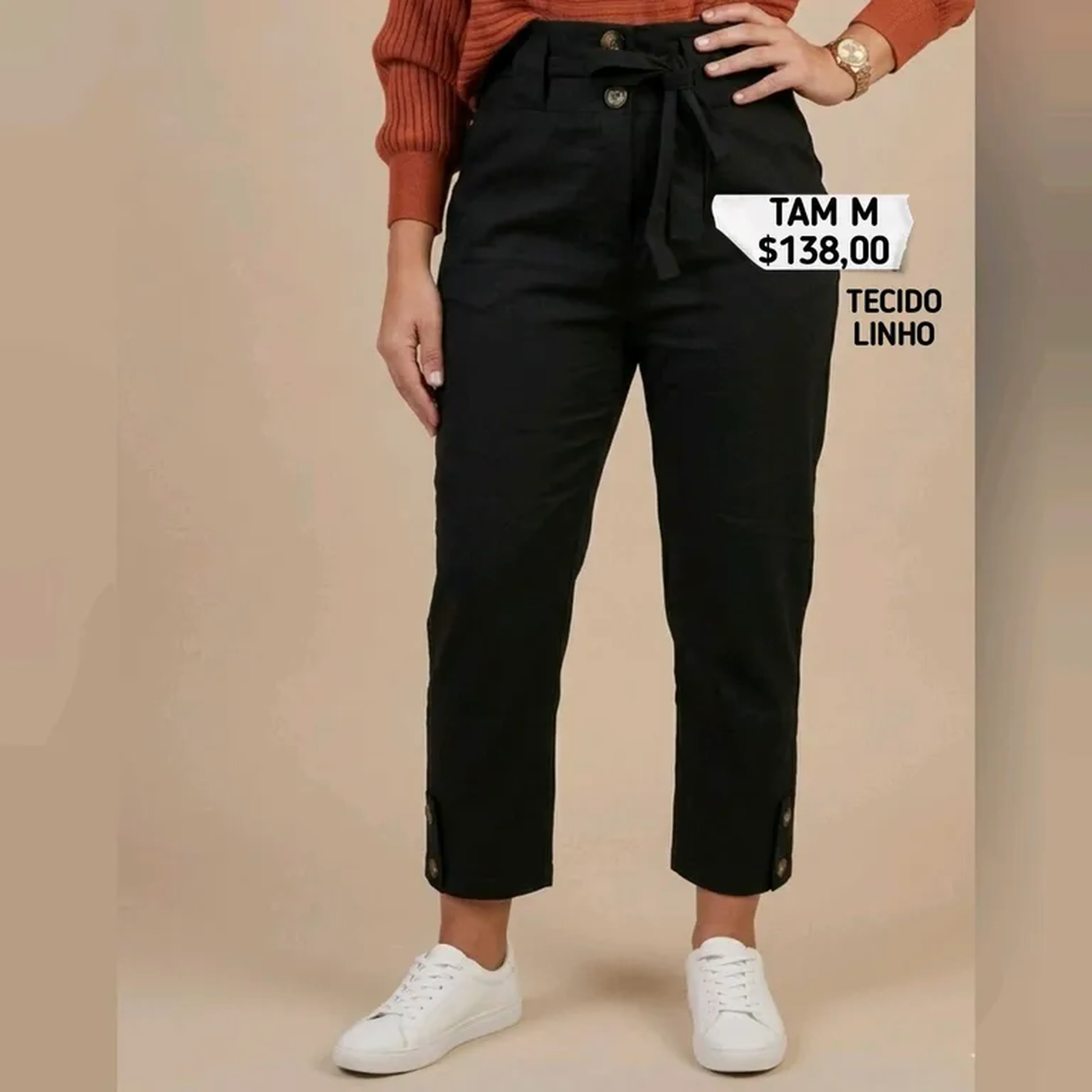 CALÇA LINHO M imagem