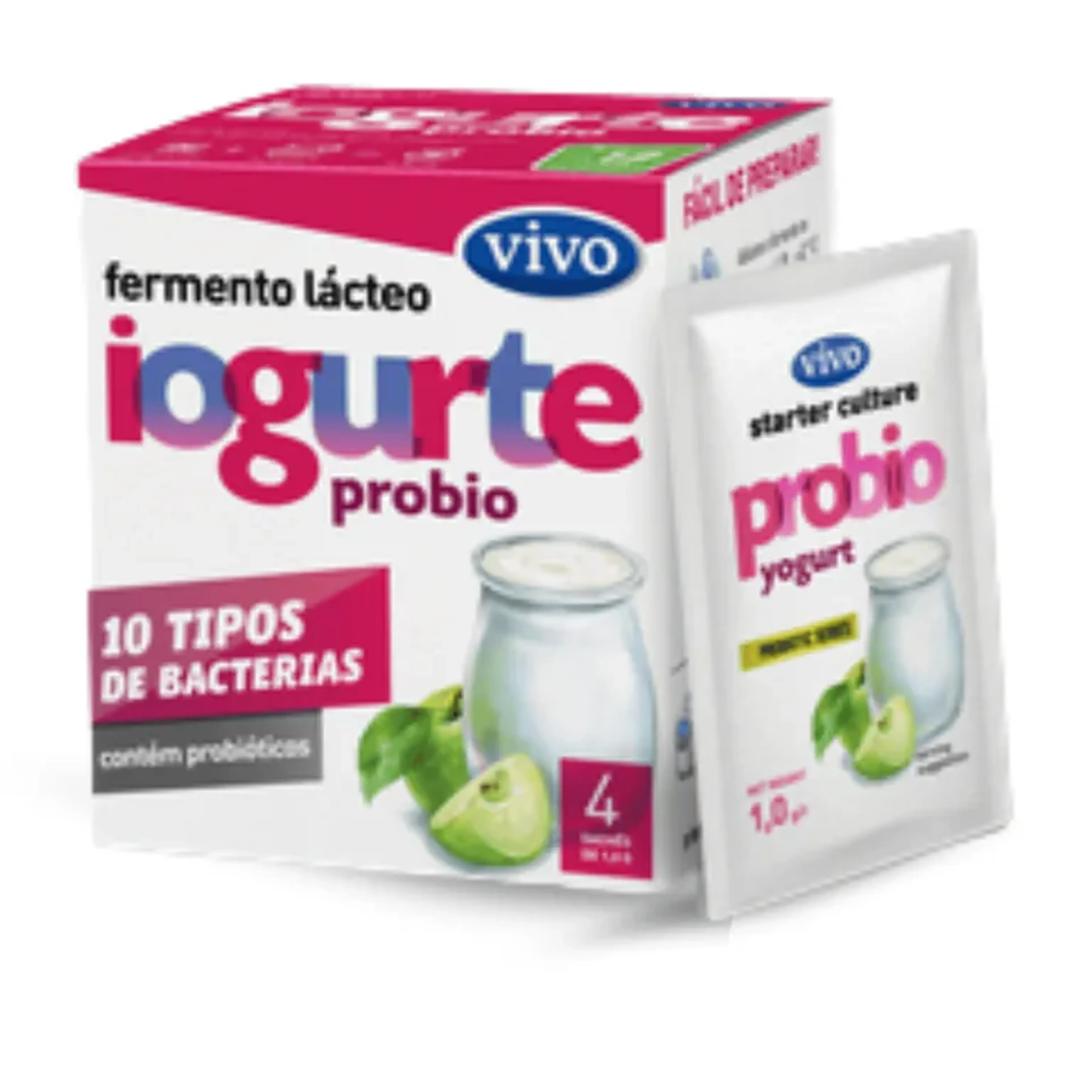 Fermento Lácteo Iogurte Probio VIVO imagem