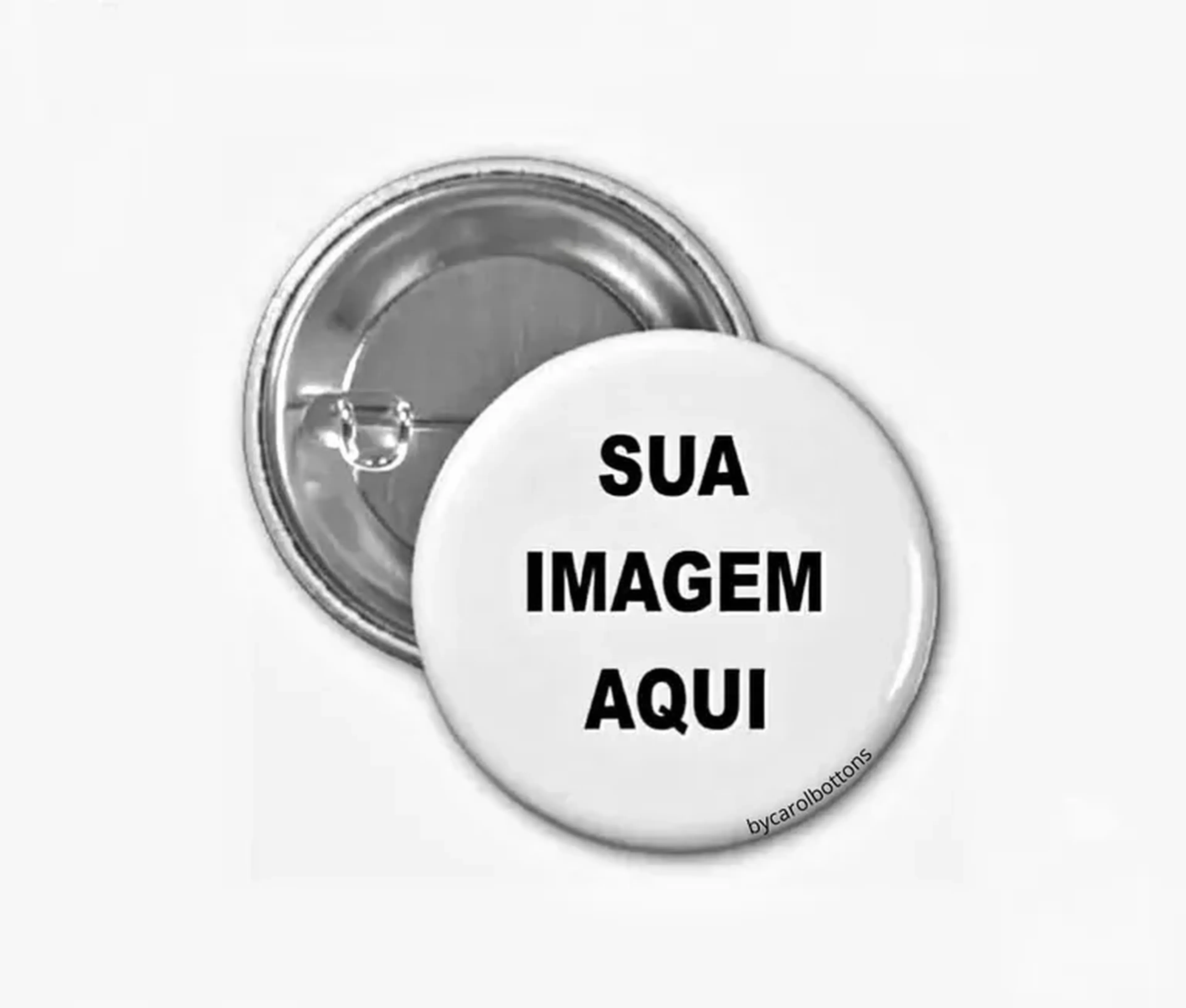 Botton Alfinete 55mm imagem