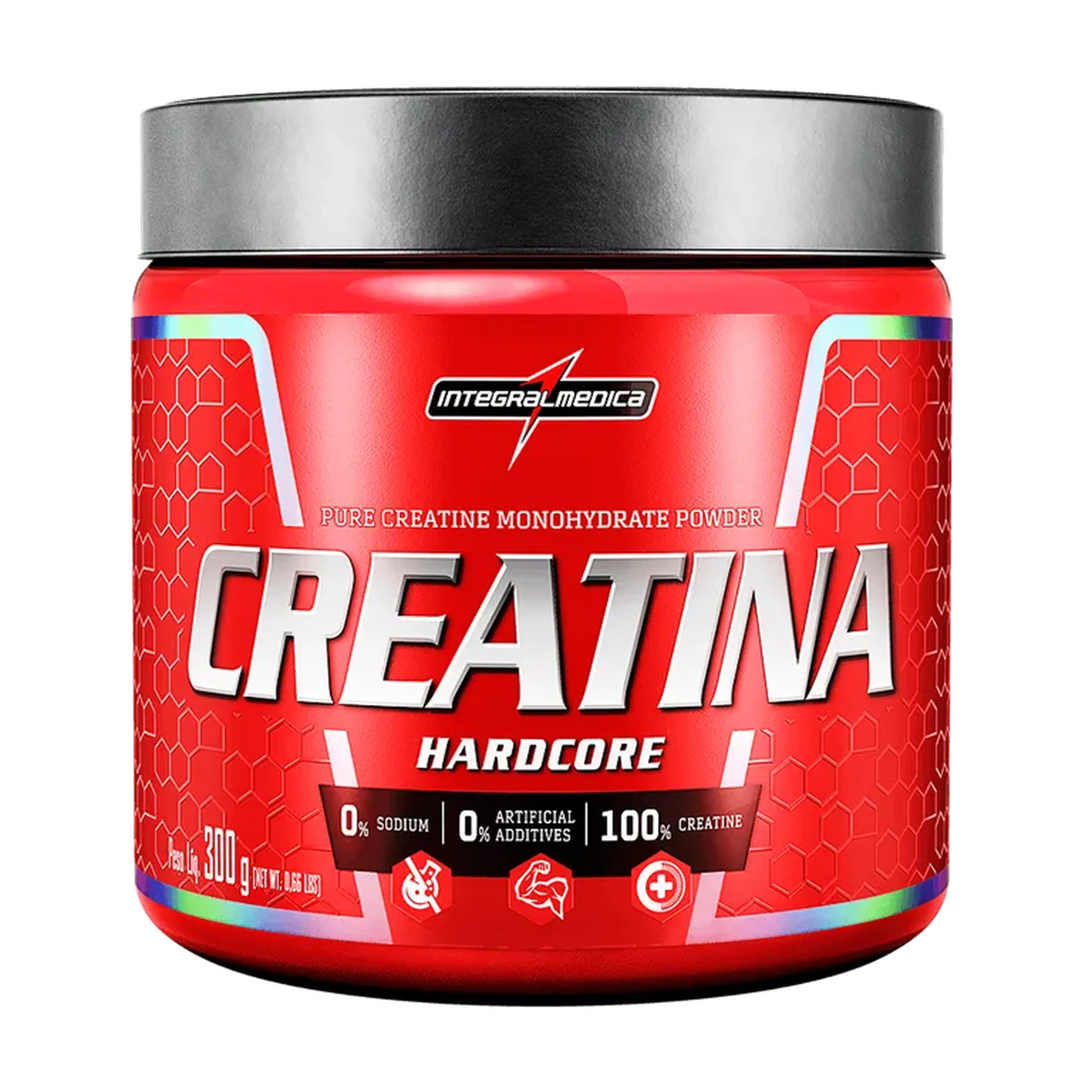 Creatina Hardcare 300g integralmédica imagem