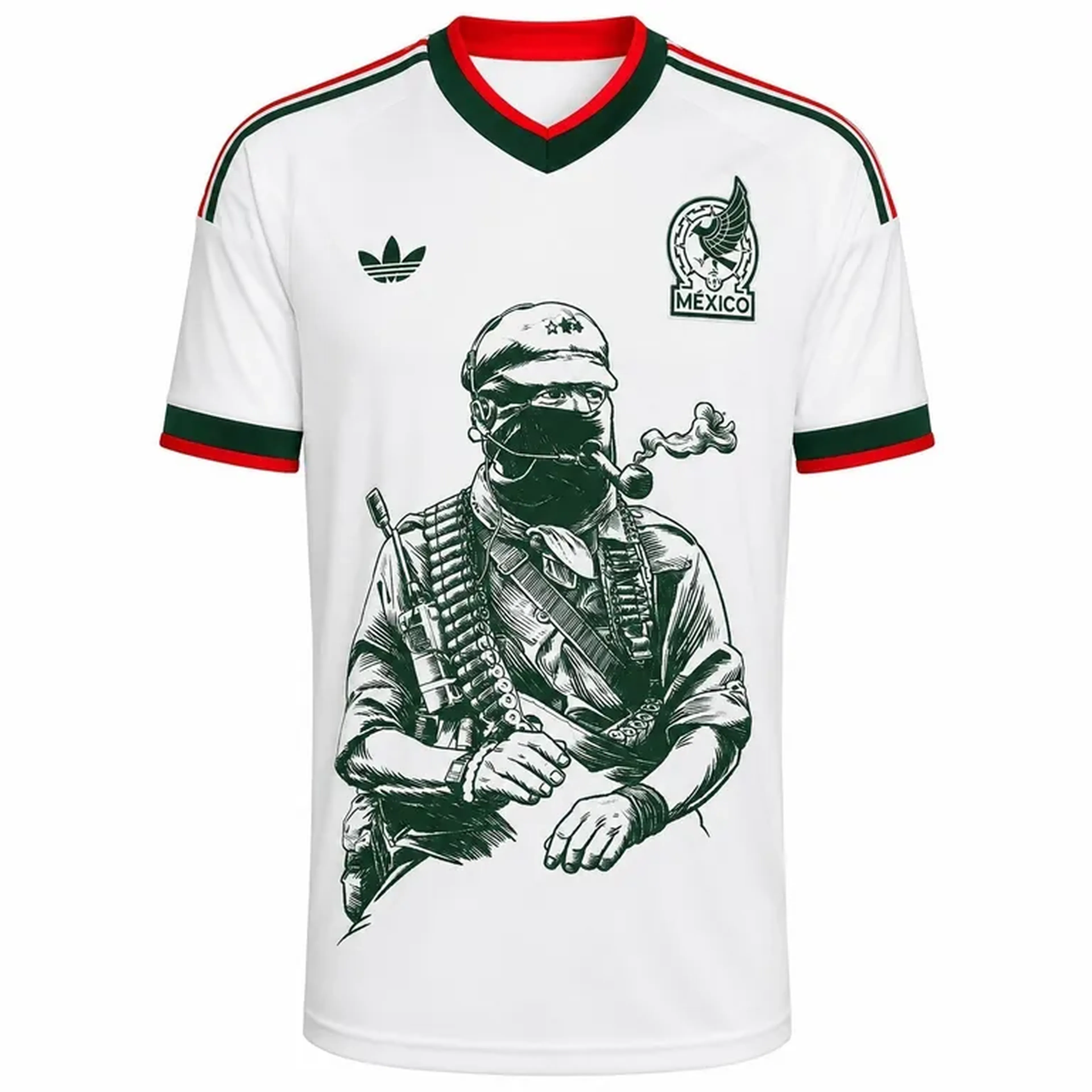 Camisa SCmt Marcos Seleção Mexicana II imagem