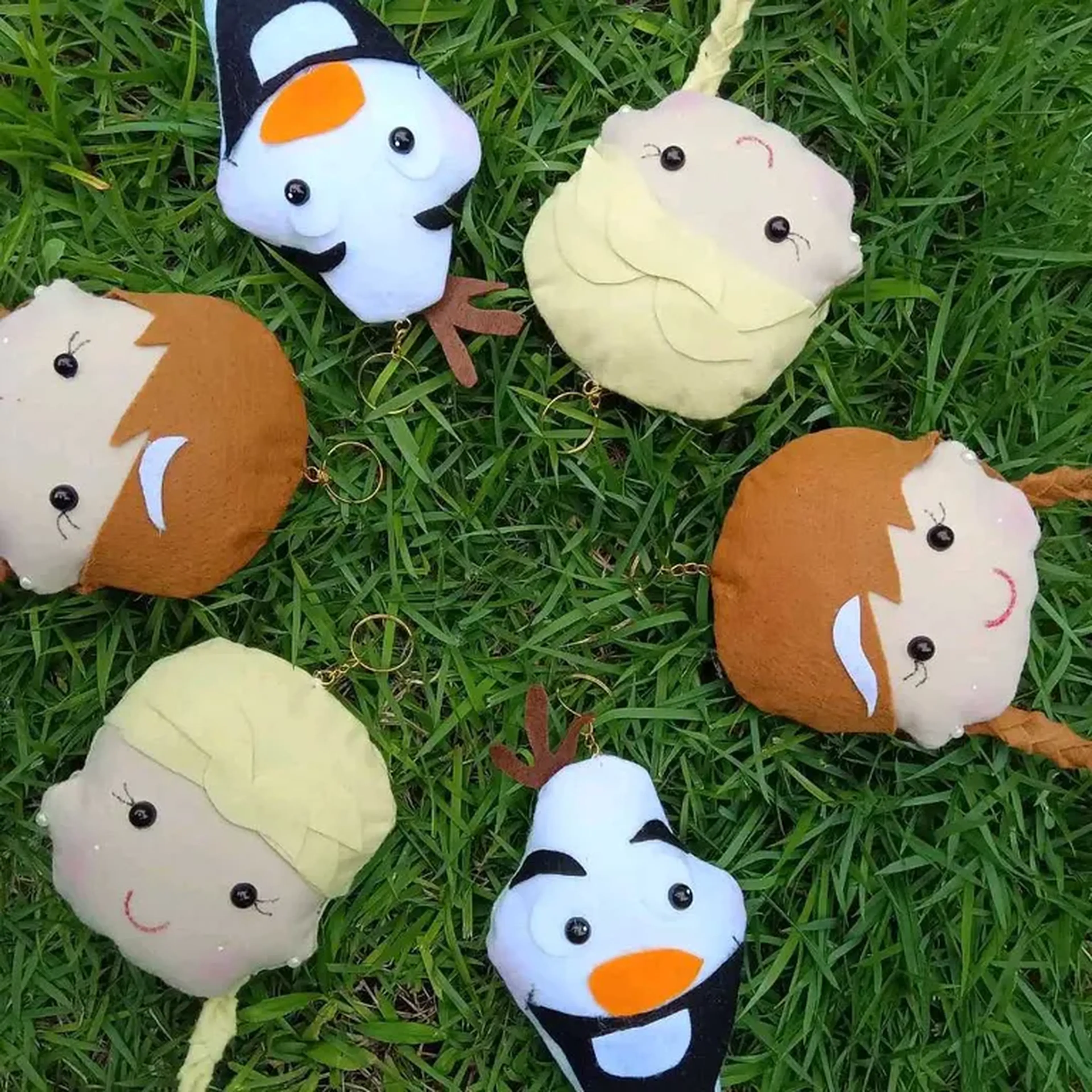 chaveiros frozen imagem